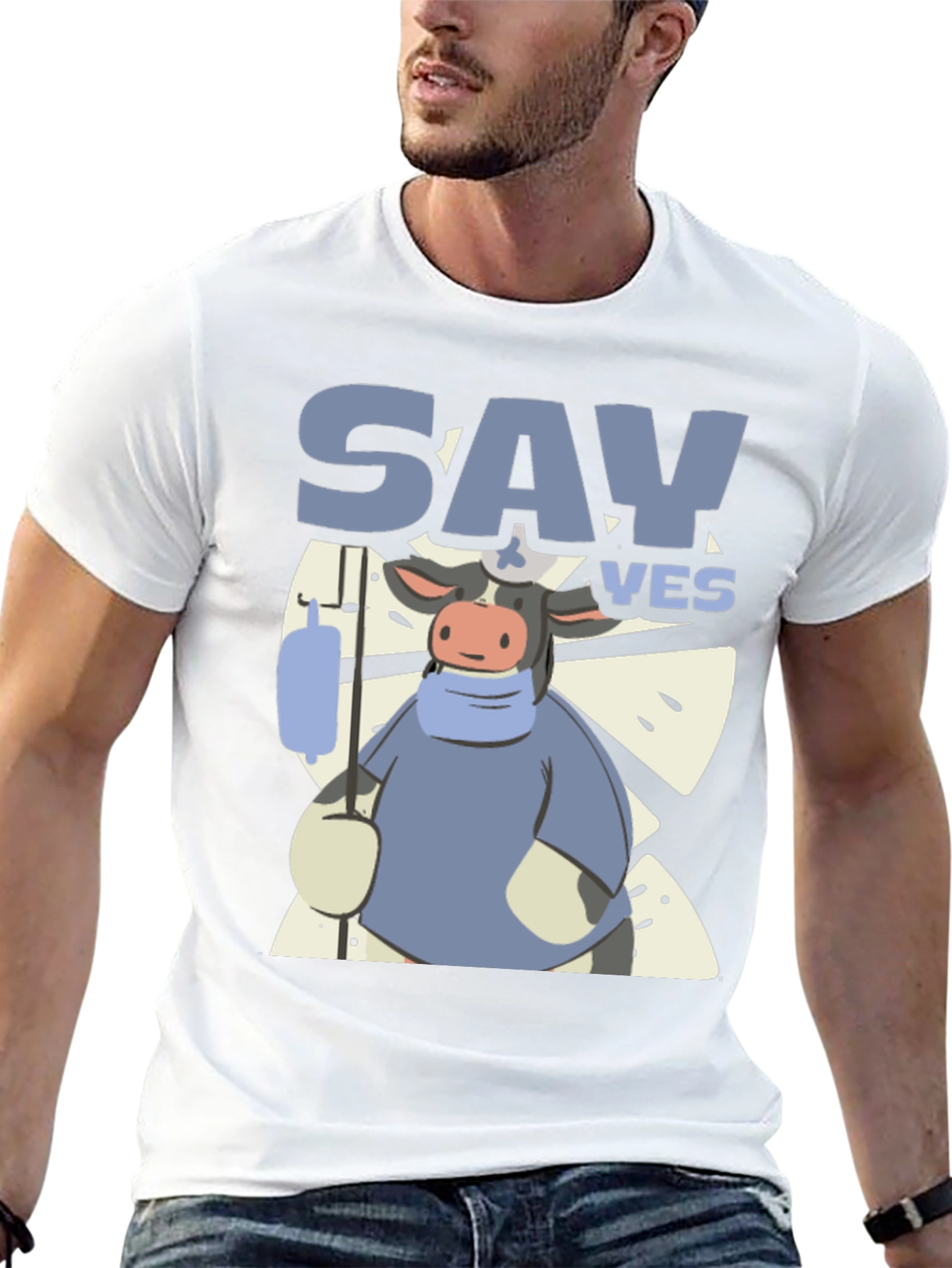 Say Yes Cow T-Shirt