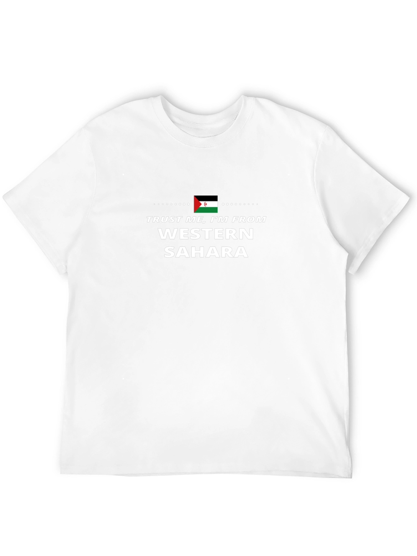 Western Sahara Flag T-Shirt - Trust Me Im From