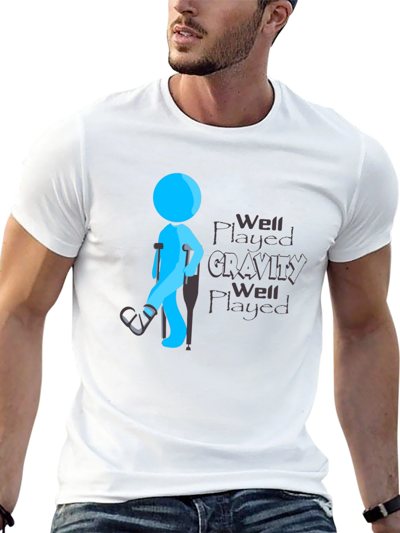 Well Played Gravity Graphic T-Shirt
