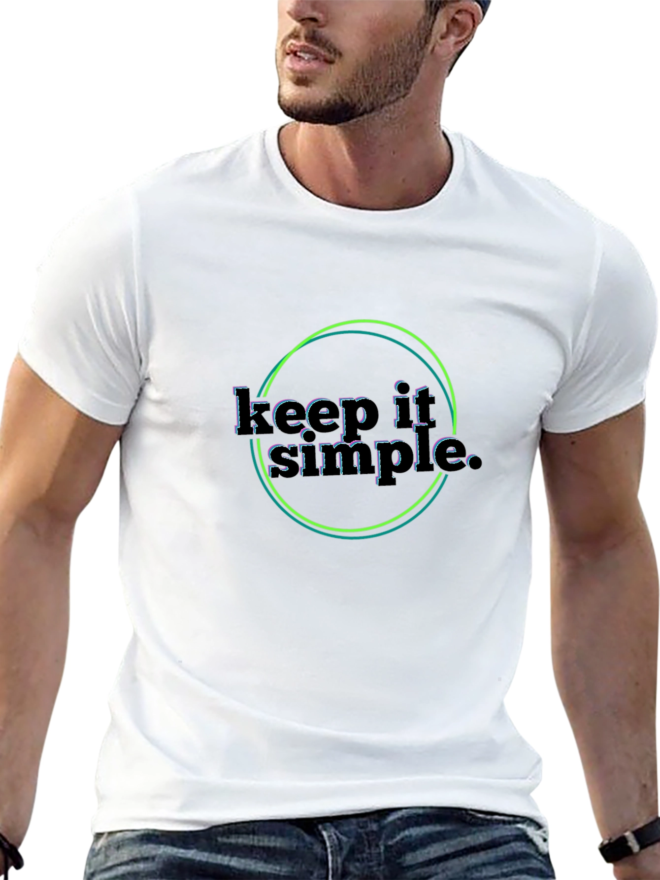 Keep It Simple Graphic T-Shirt