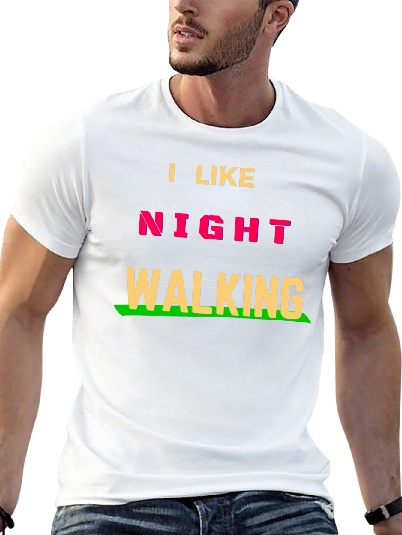 I Like Night Walking T-Shirt - Fun Novelty Tee