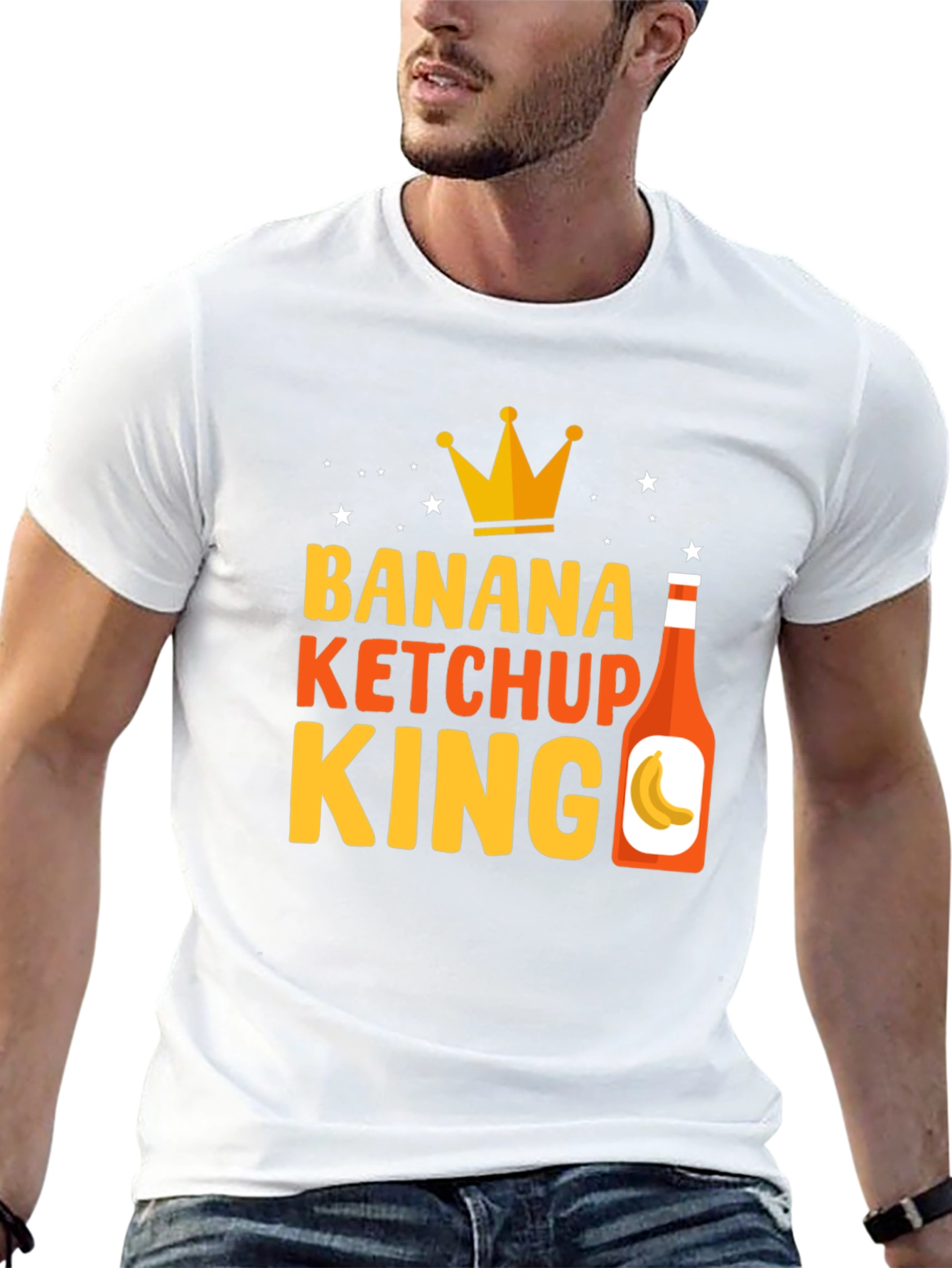 Banana Ketchup King Graphic T-Shirt
