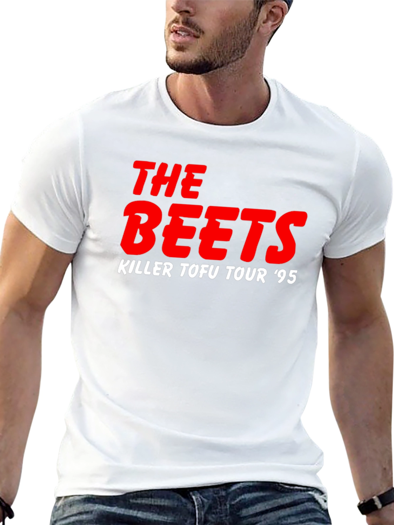 The Beets Killer Tofu Tour 95 Black T-Shirt