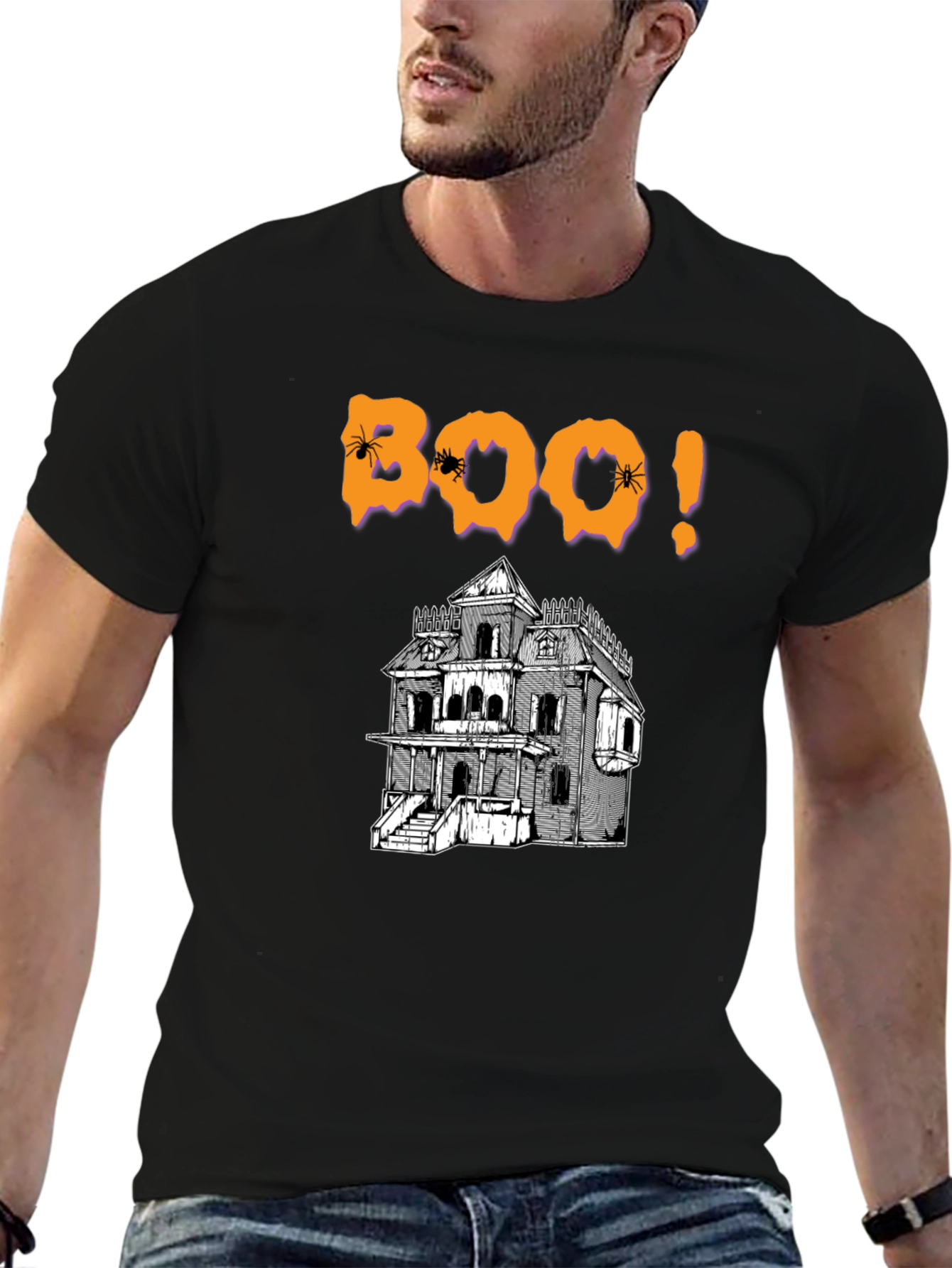 Spooky Halloween Boo T-Shirt