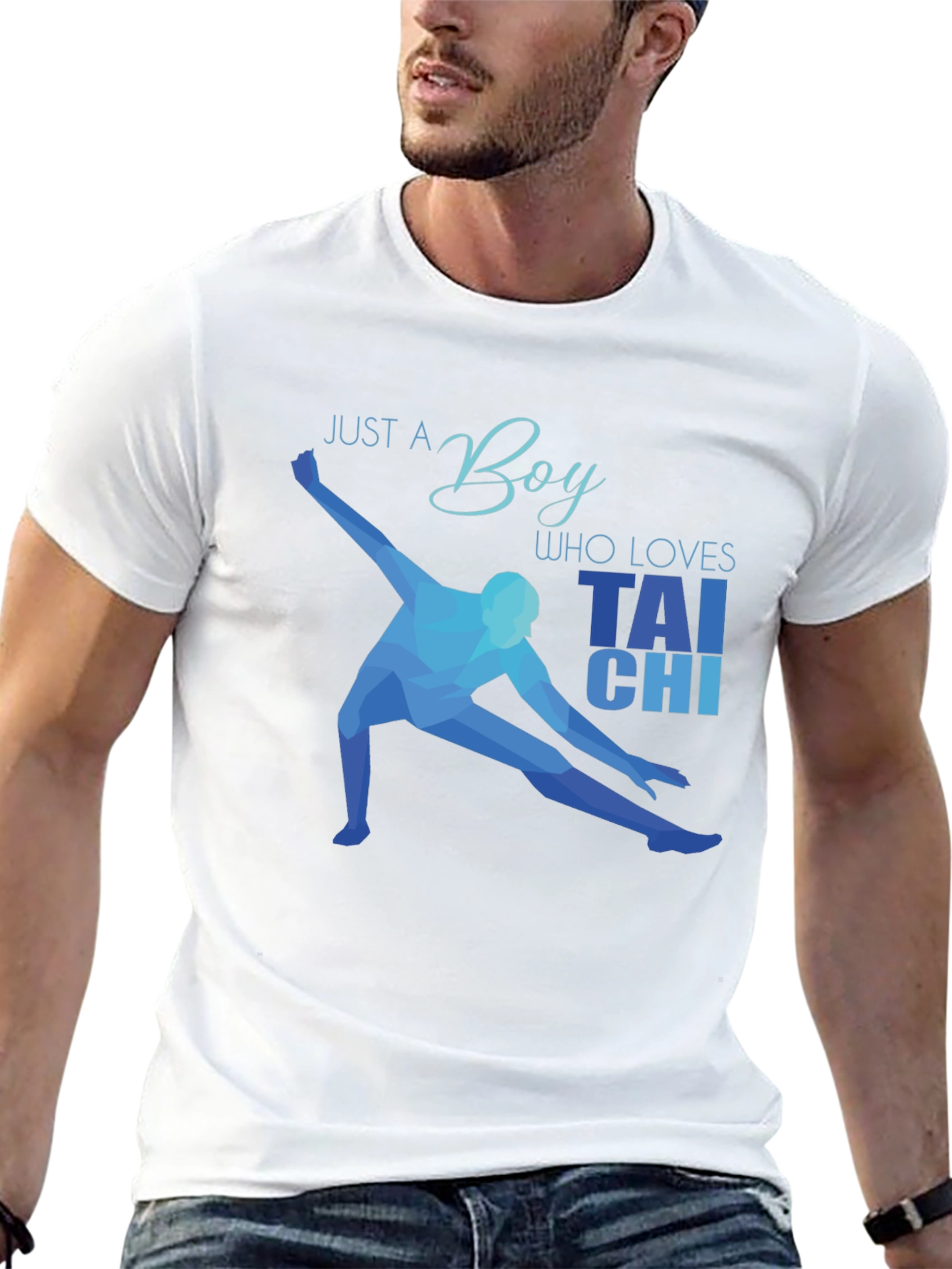 Tai Chi Boy Graphic T-Shirt - Martial Arts Tee