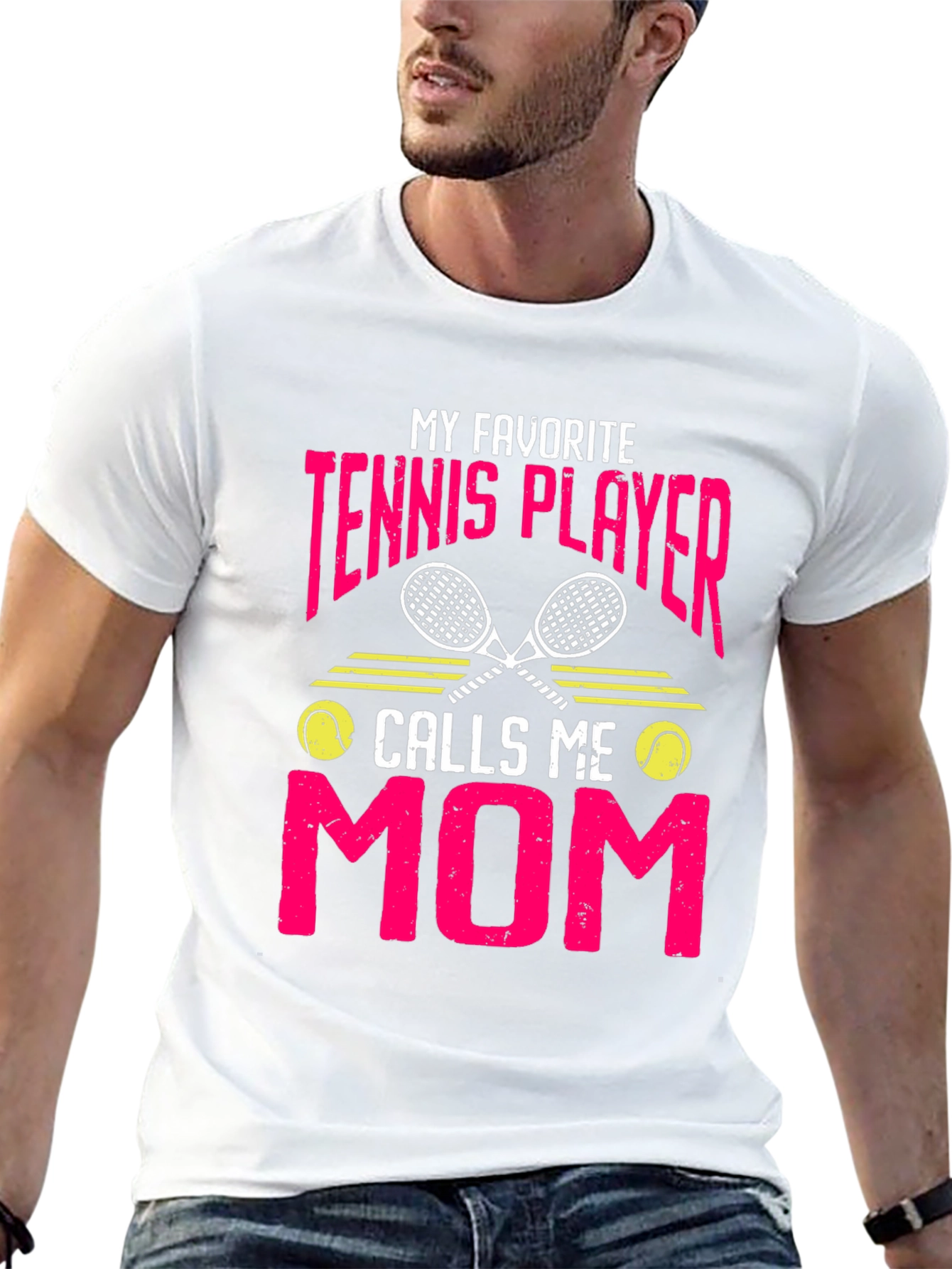 My Favorite Tennis Player Calls Me Mom T-Shirt