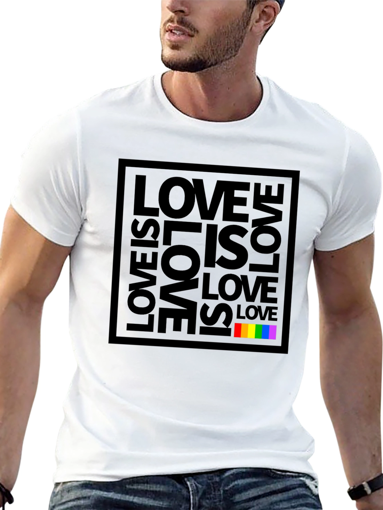 Love is Love Graphic Tee - Pride T-Shirt