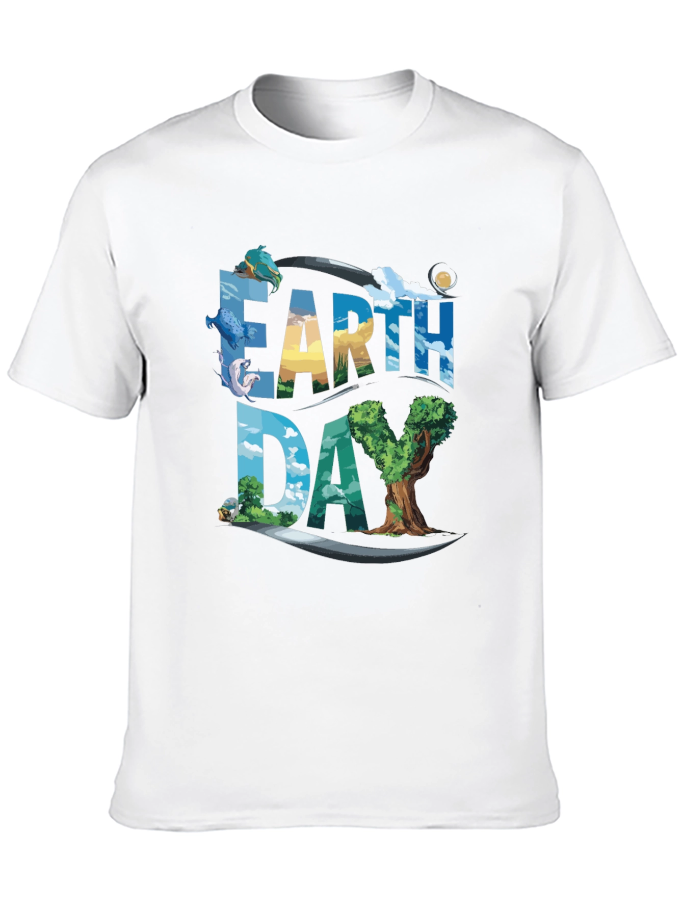 Earth Day Graphic T-Shirt