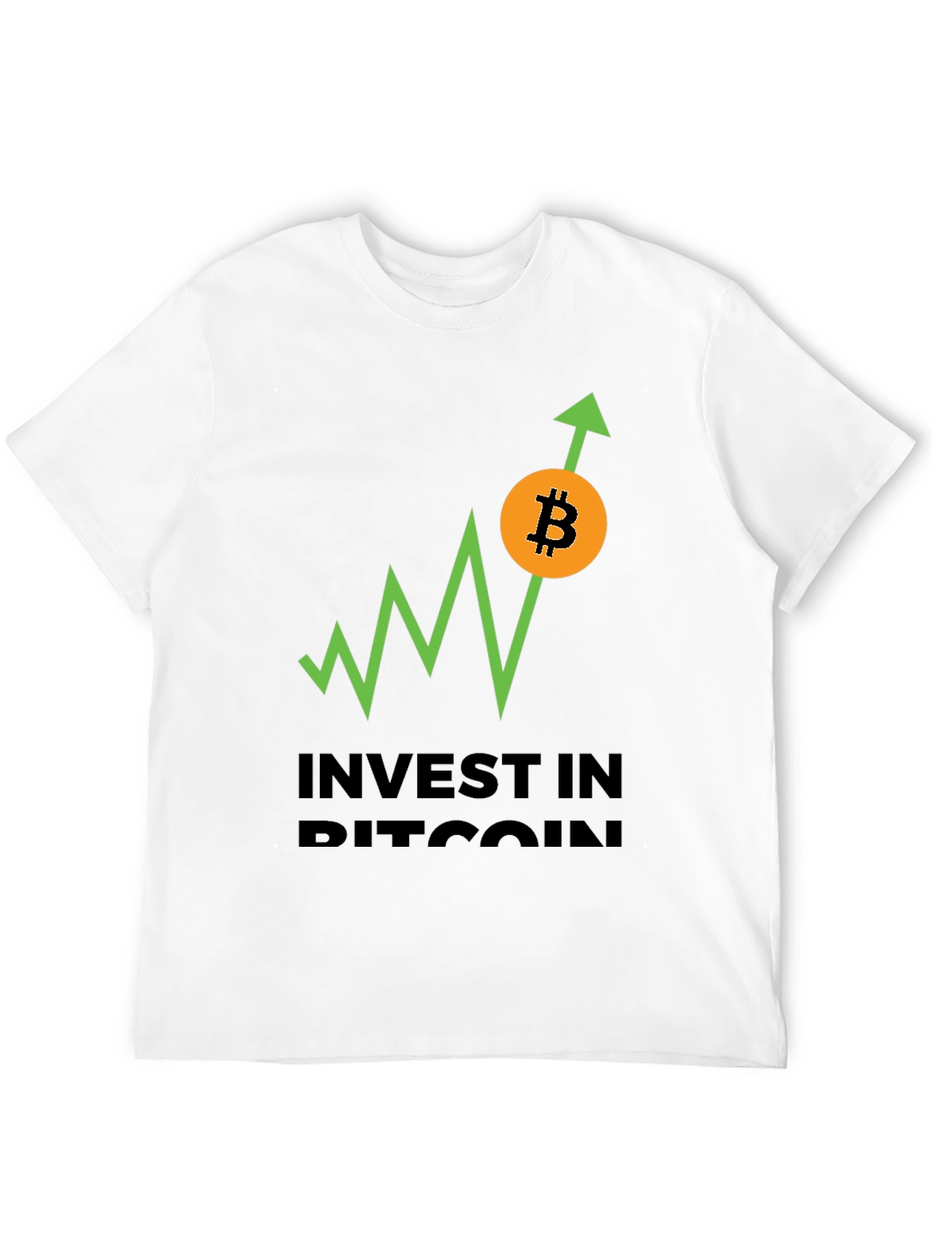 Invest in Bitcoin Crypto T-Shirt
