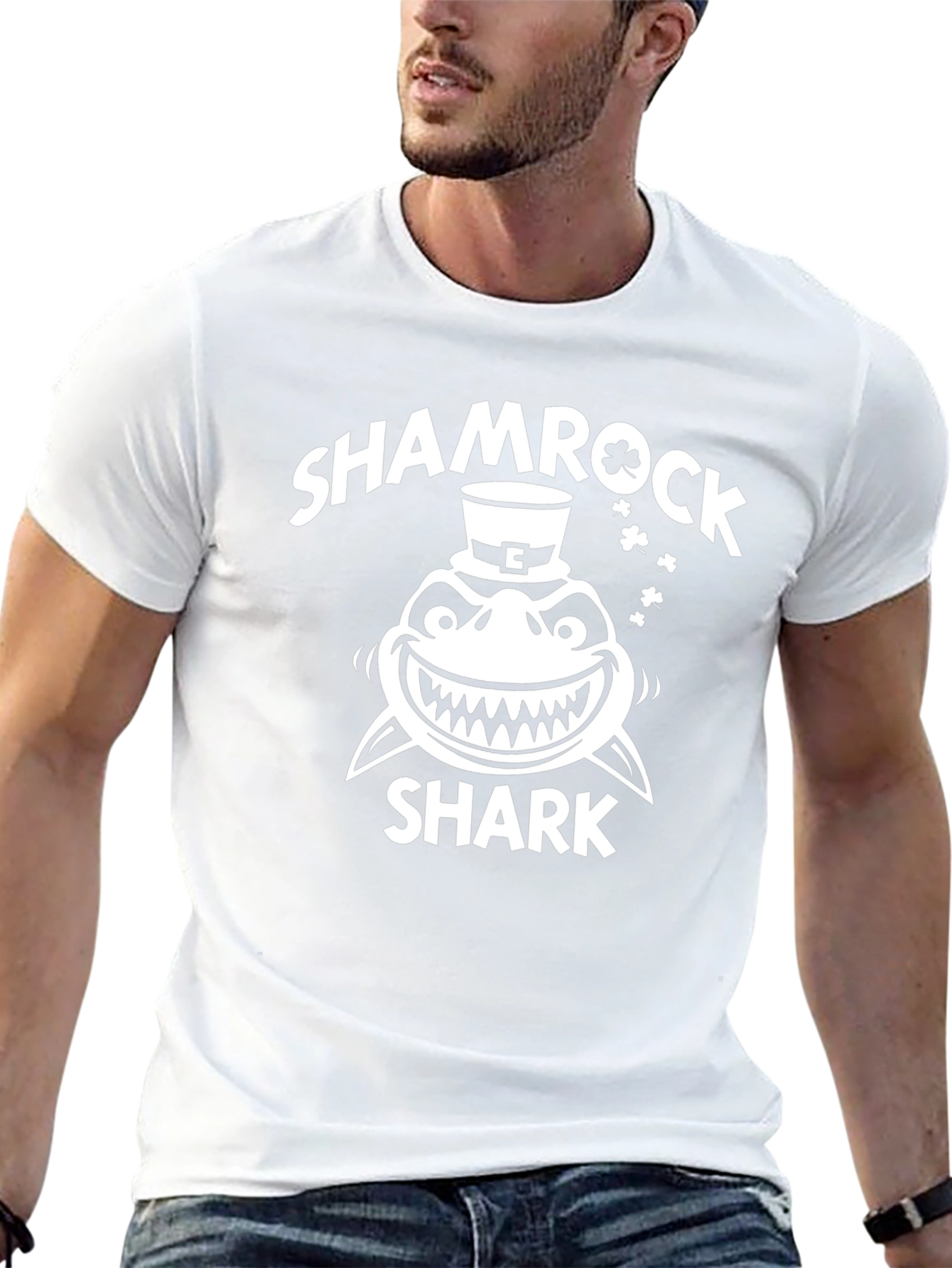 Shamrock Shark St. Patricks Day T-Shirt