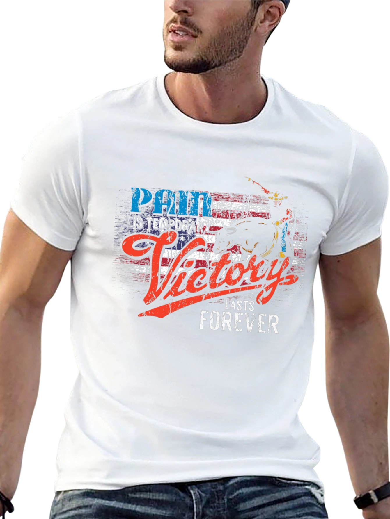 Pain is Temporary Victory Forever T-Shirt