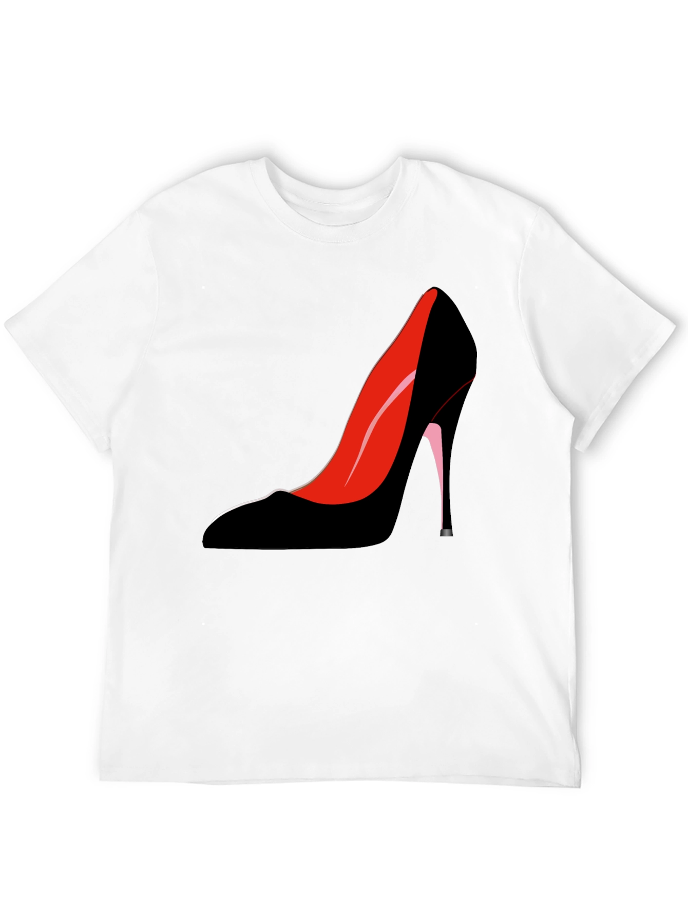 Stiletto Heel Graphic T-Shirt - Stylish Fashion Tee