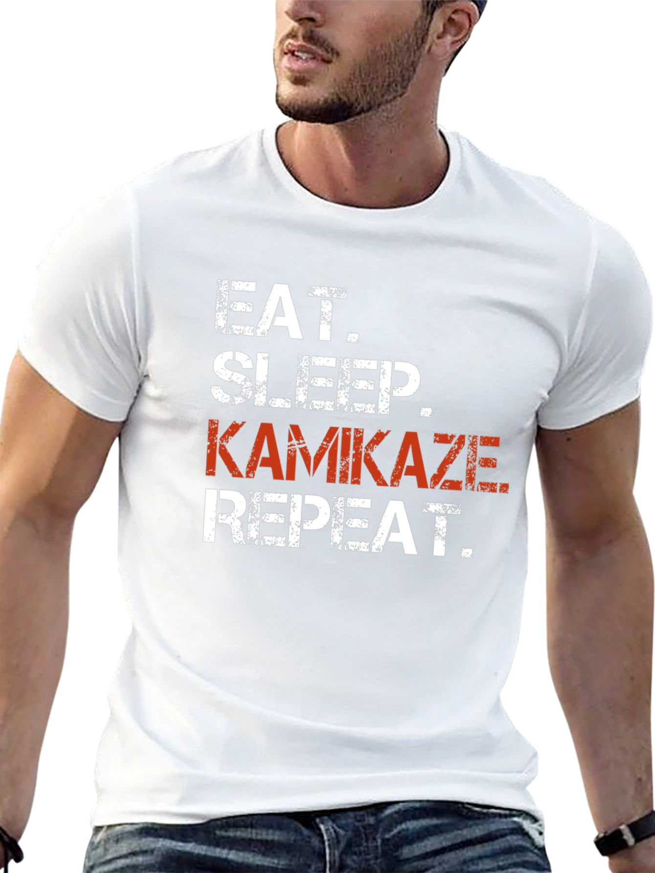 Eat Sleep Kamikaze Repeat - Graphic Tee