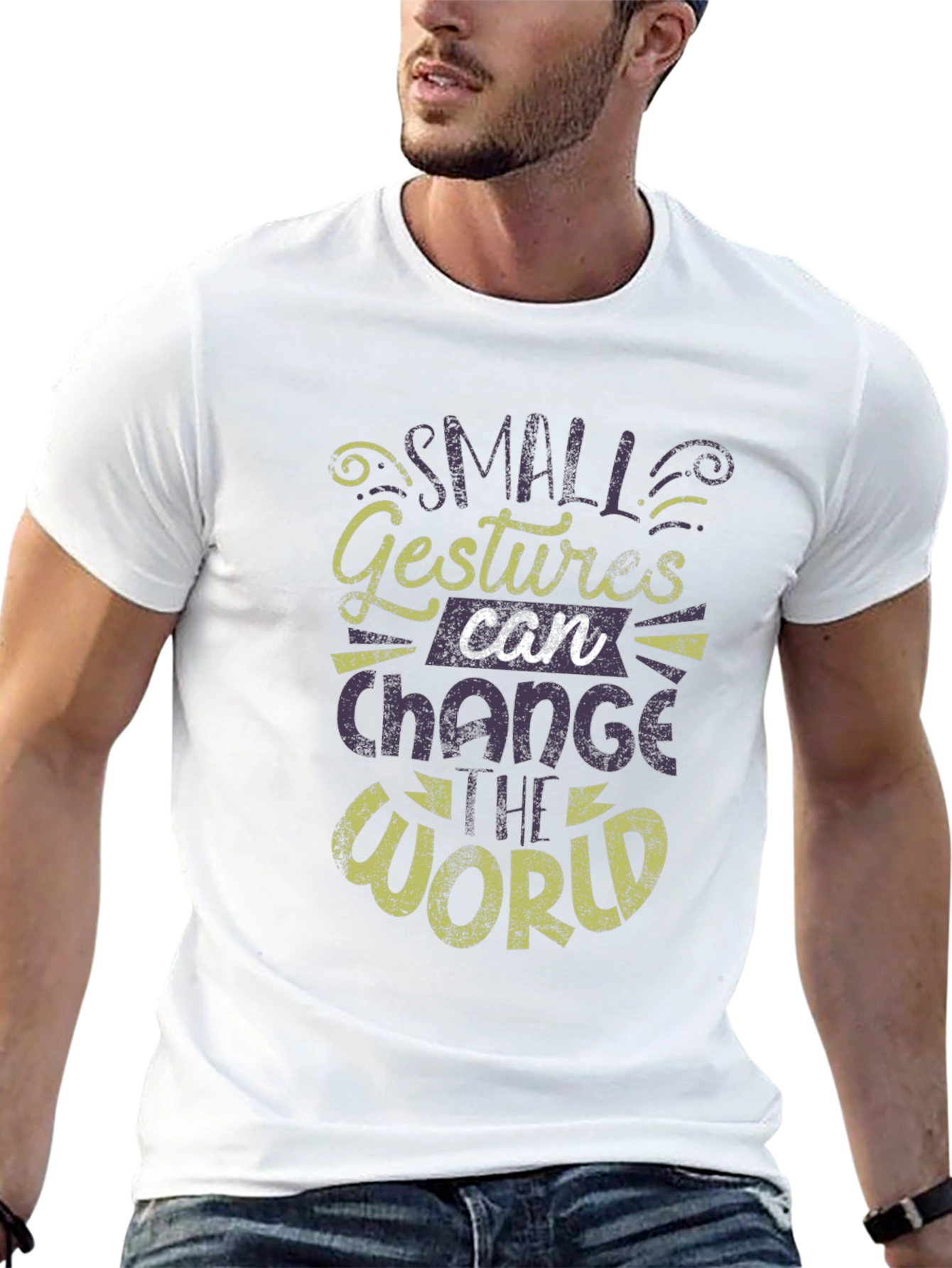 Small Gestures T-Shirt - Change the World