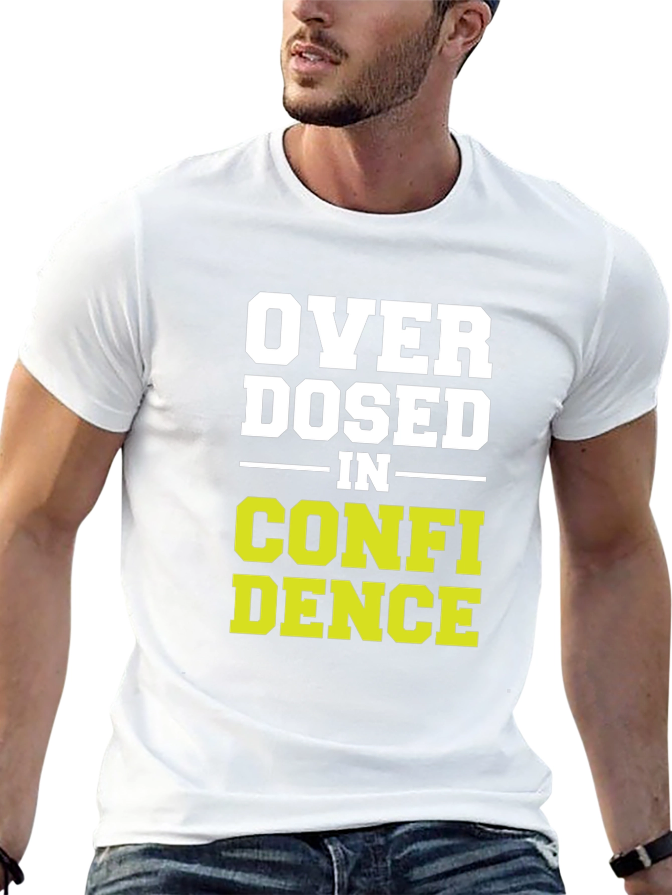 Overdosed in Confidence Graphic T-Shirt
