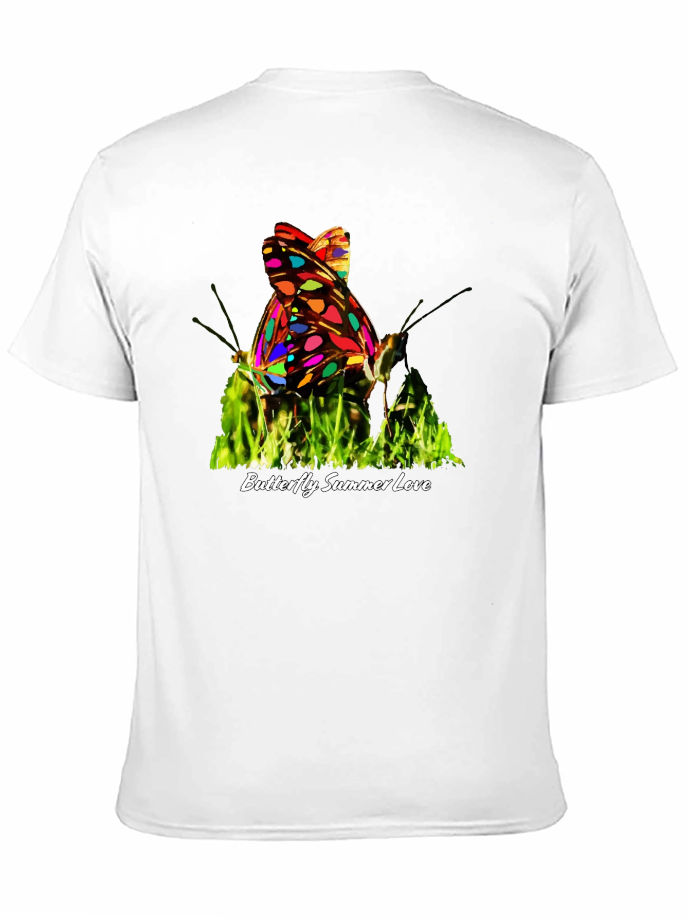 Butterfly Summer Love Graphic T-Shirt