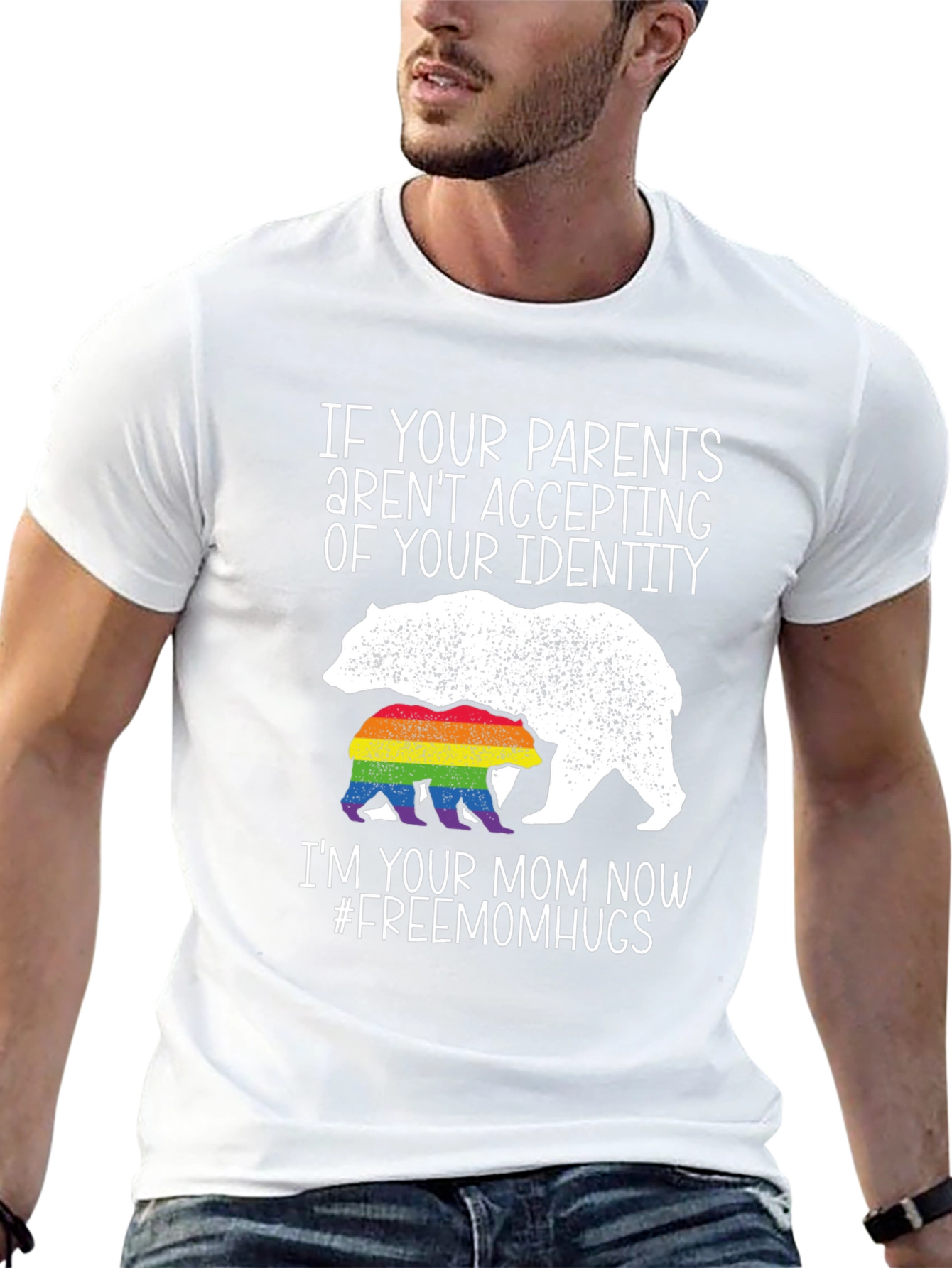 LGBTQ+ Acceptance Bear T-Shirt