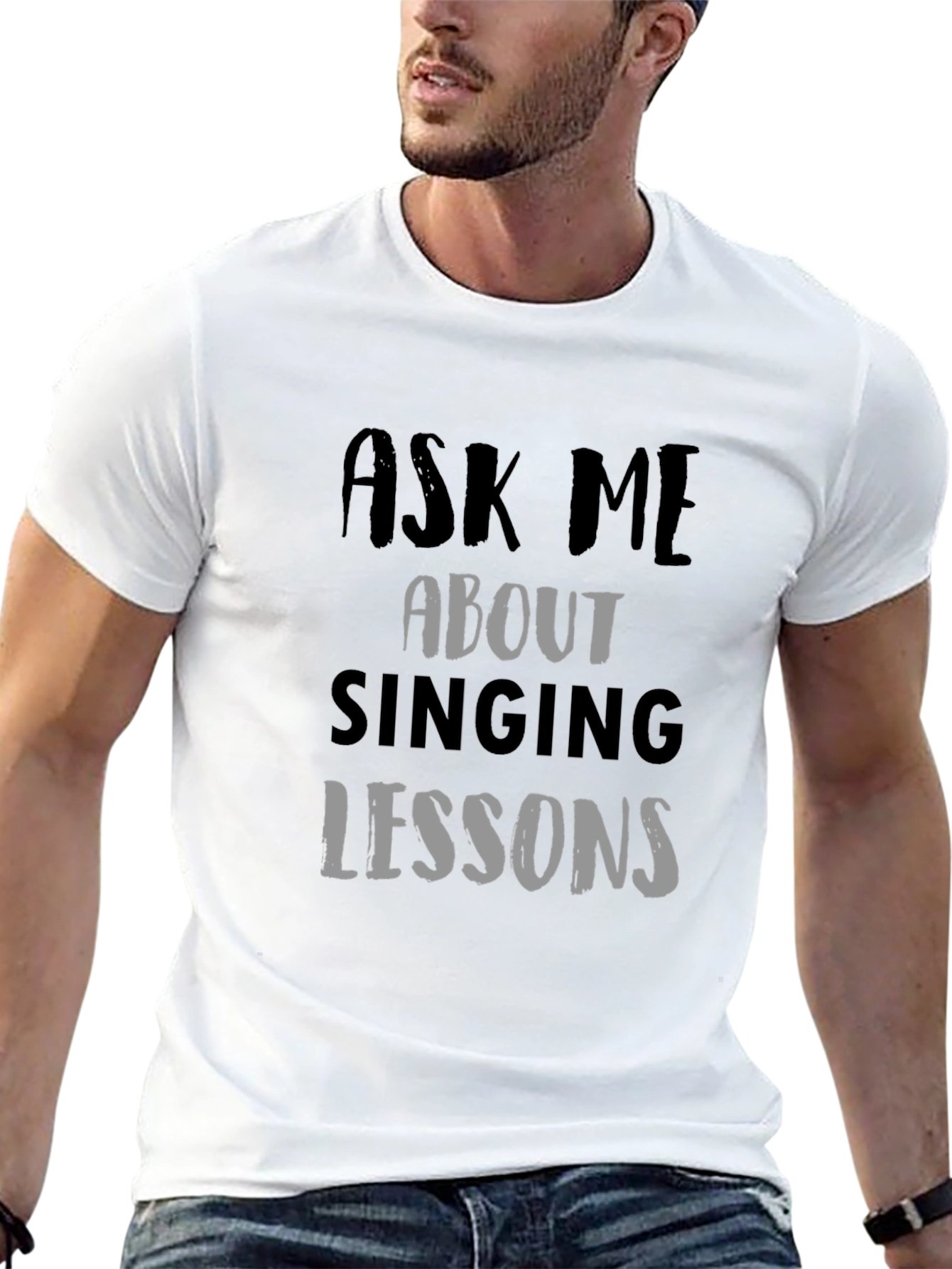 Singing Lessons T-Shirt - Ask Me About It!