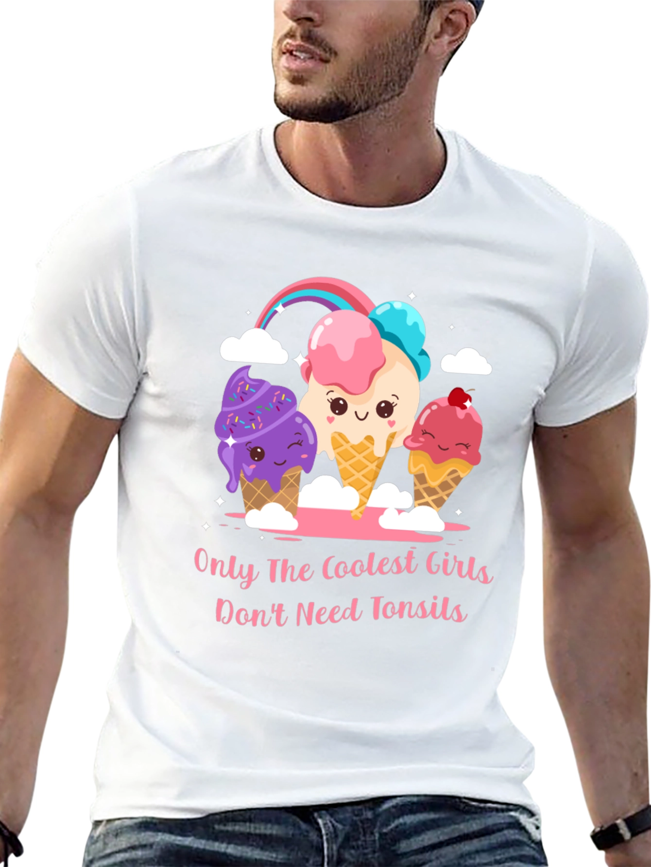 Coolest Girls Dont Need Tonsils Tee