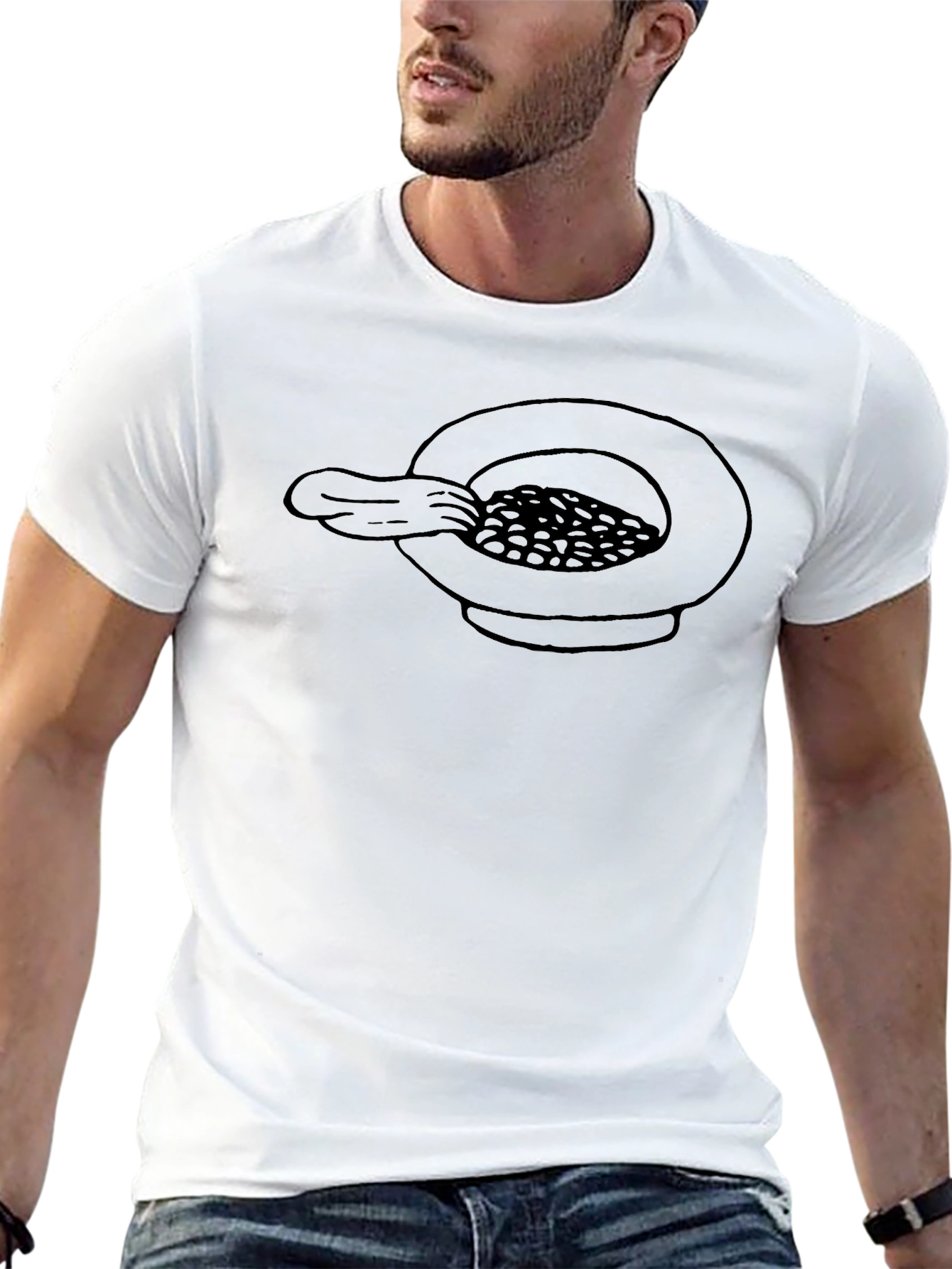 Bean T-Shirt - Funny Graphic Tee
