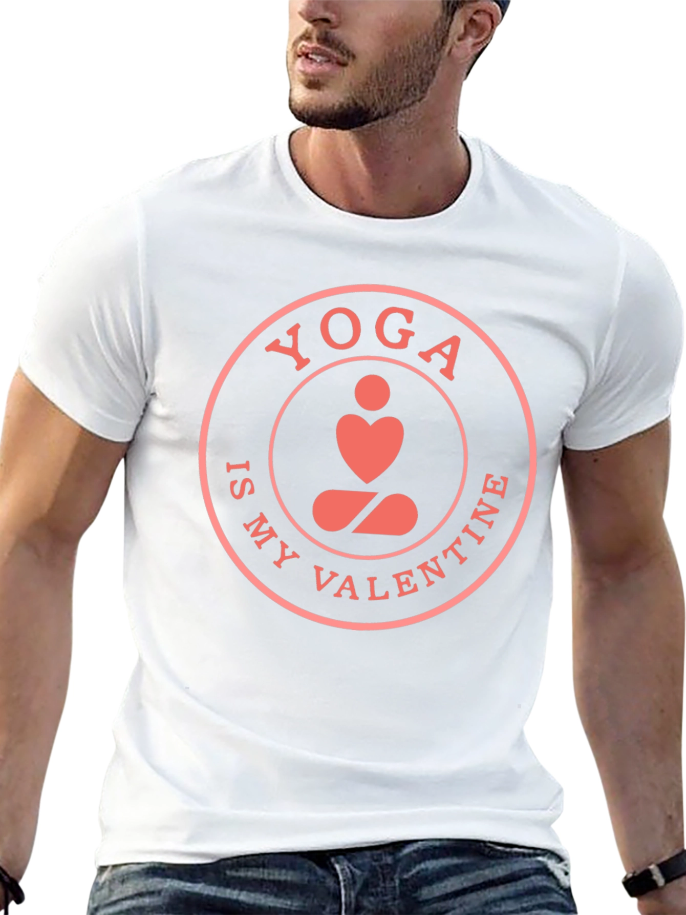 Yoga Is My Valentine Graphic Tee