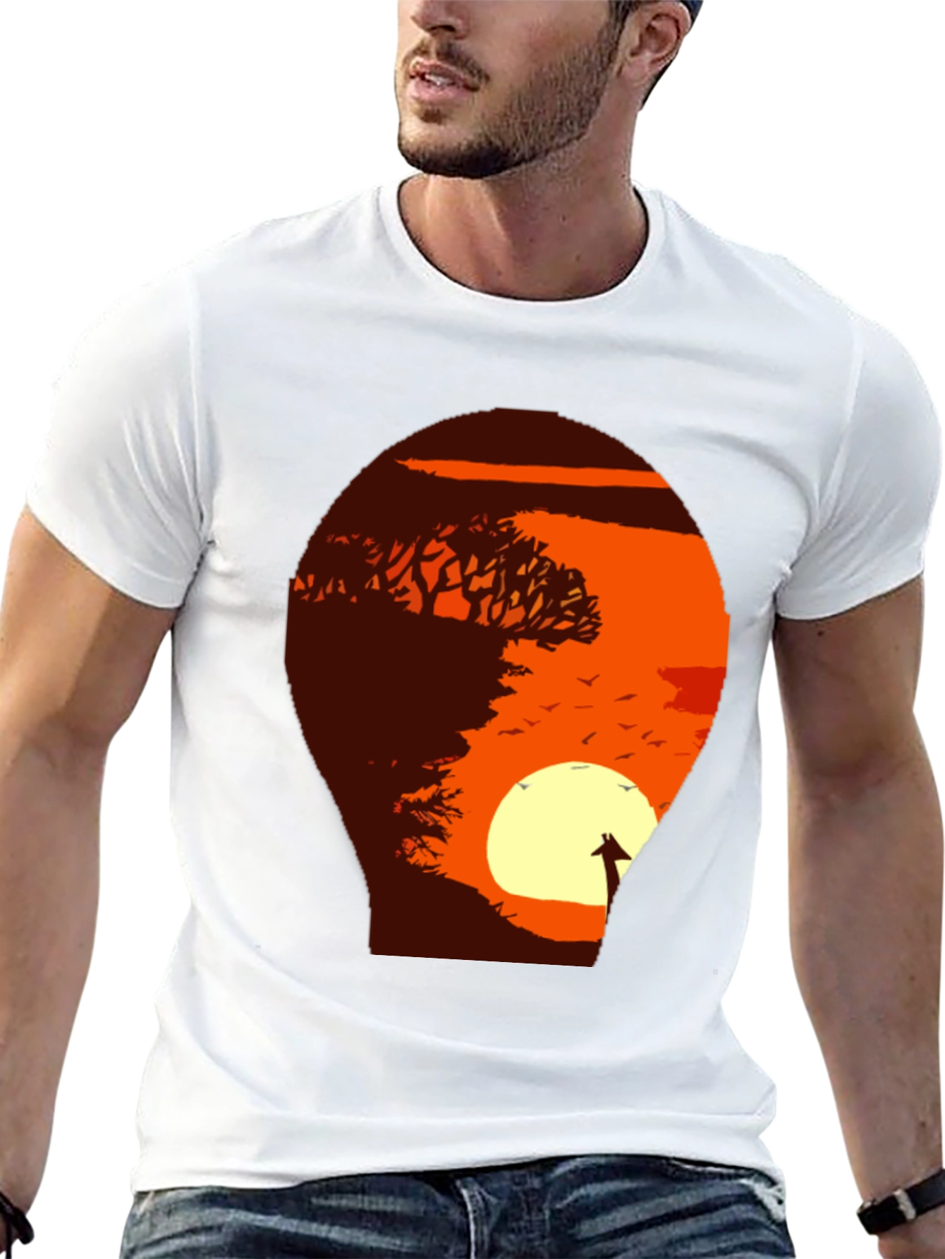 Sunset Safari Graphic Tee