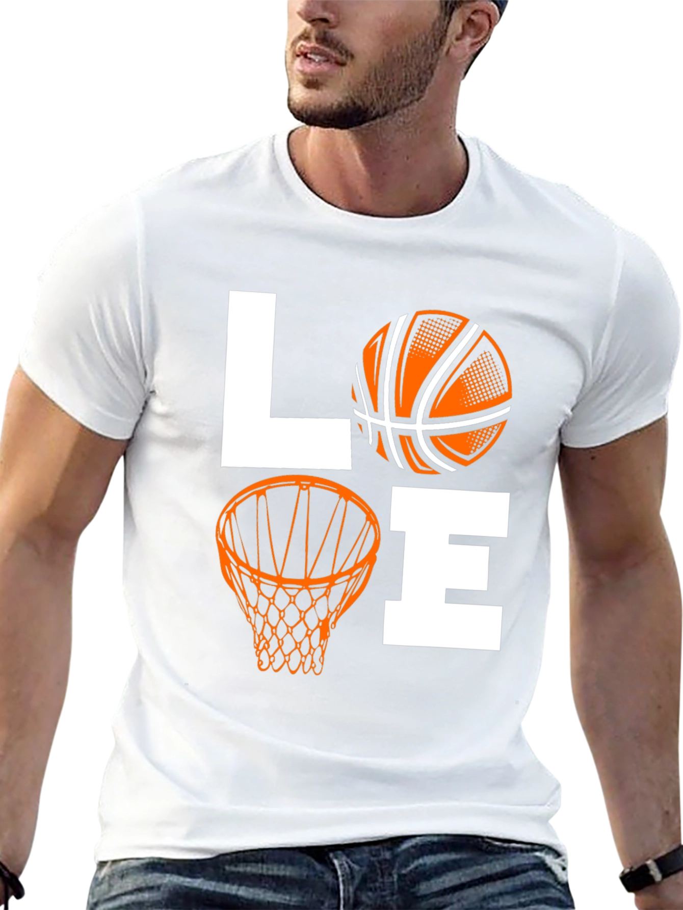 Basketball Love Graphic Tee