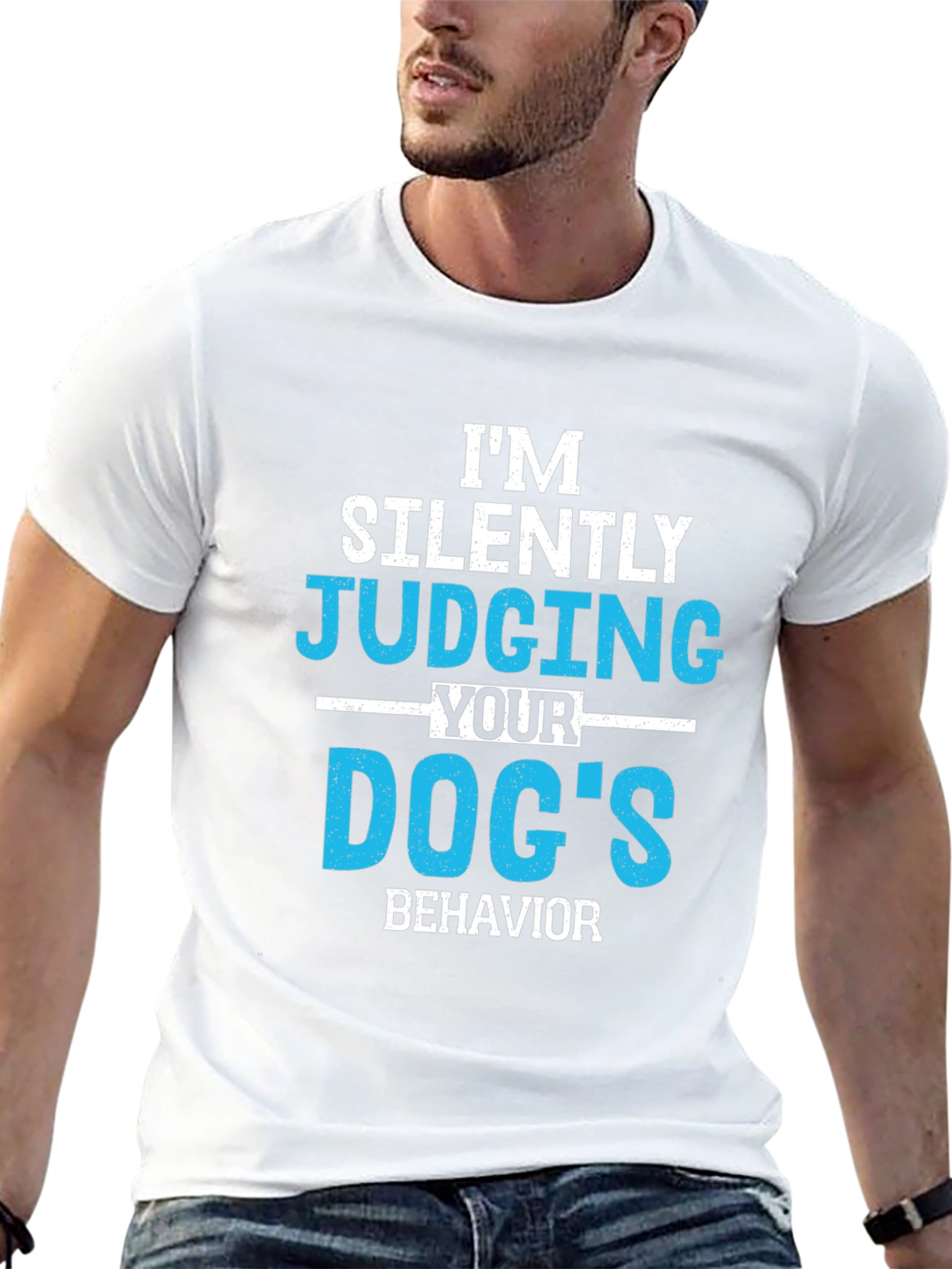 Im Silently Judging Your Dogs Behavior Graphic Tee