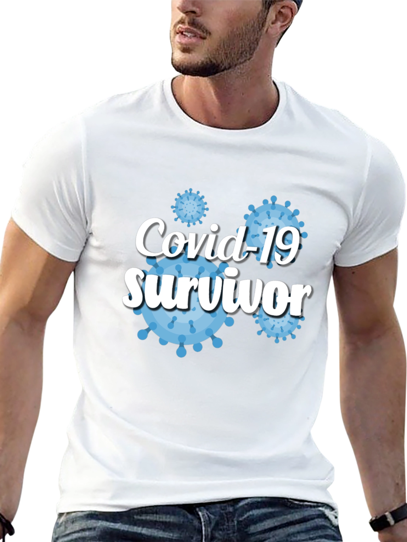 Covid-19 Survivor Graphic T-Shirt