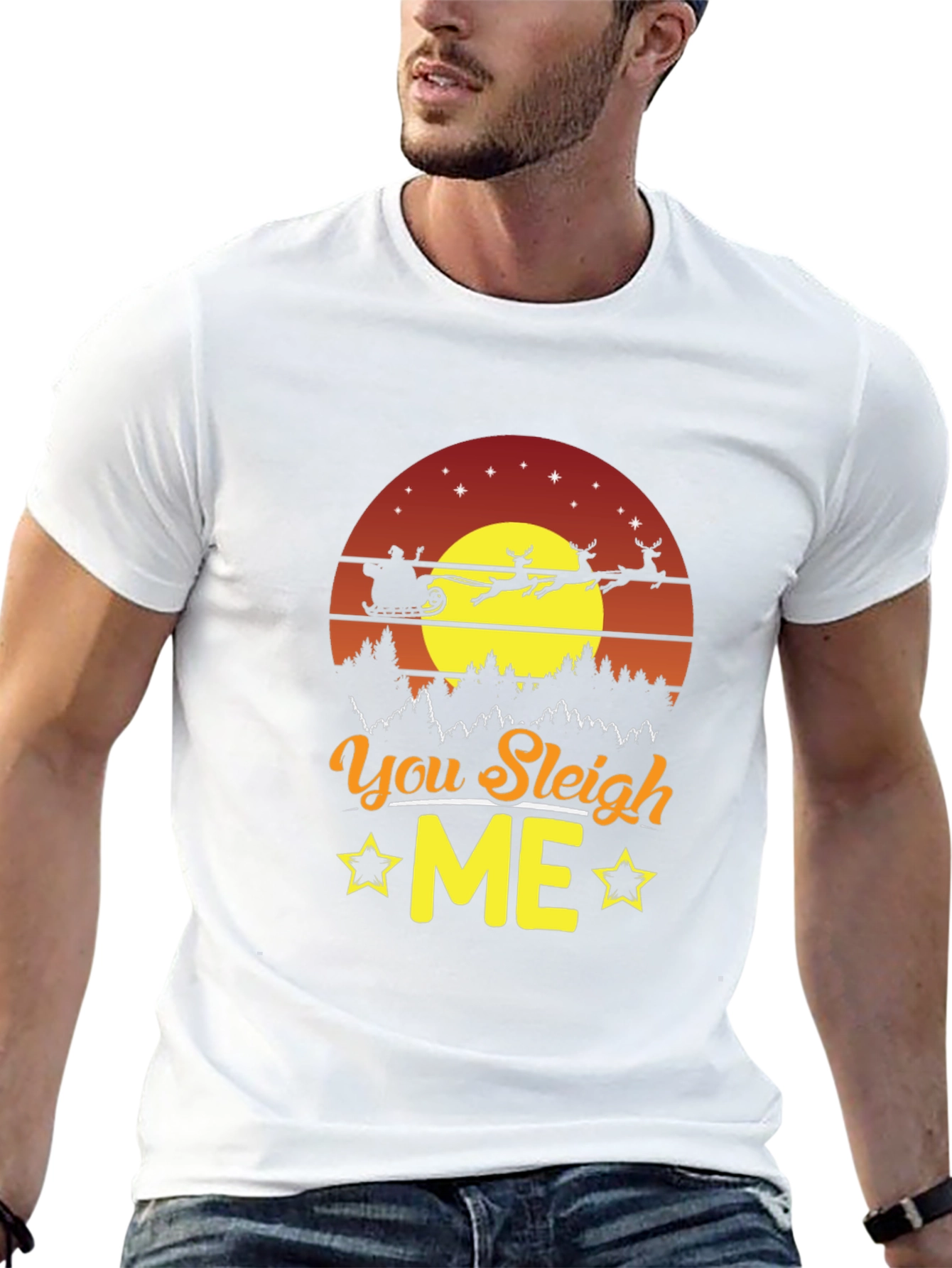 You Sleigh Me Christmas T-Shirt