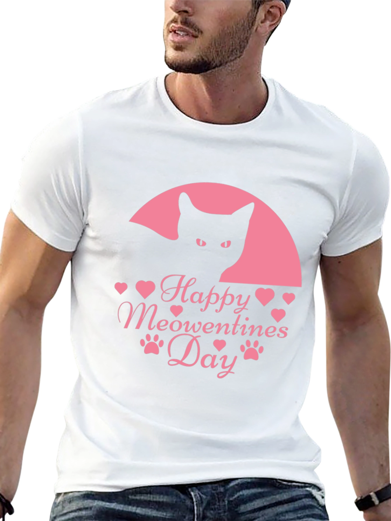 Happy Meowentines Day T-Shirt