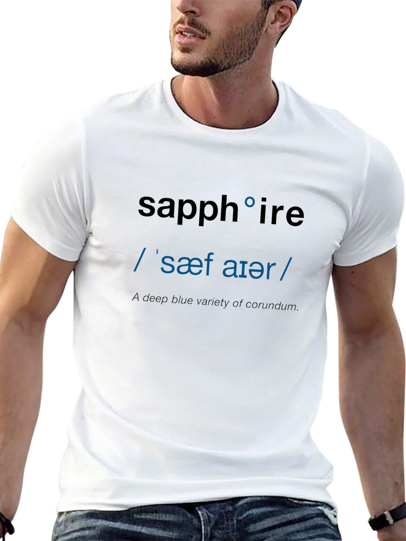 Sapphire Definition Graphic T-Shirt