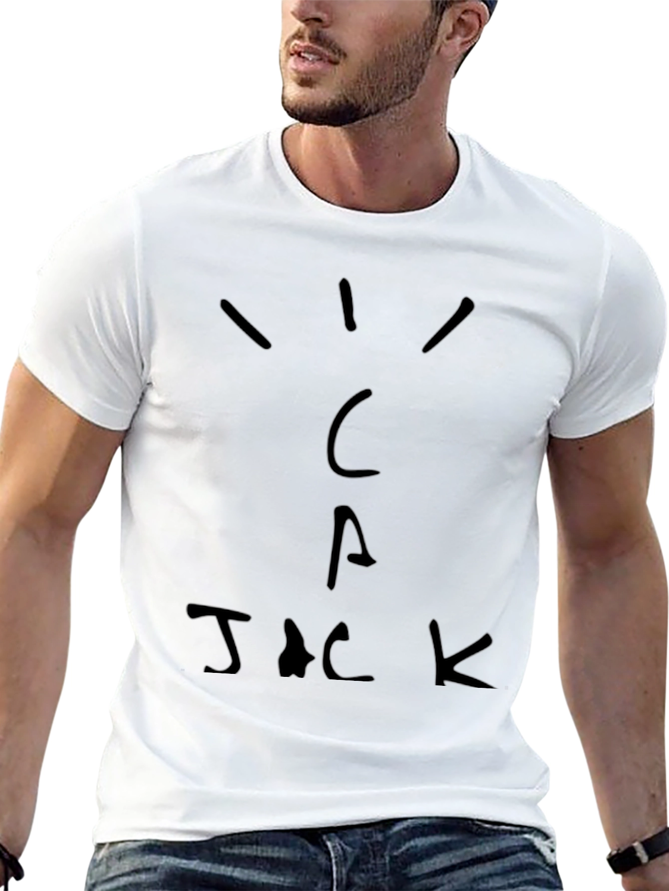 Cactus Jack Graphic T-Shirt - Black