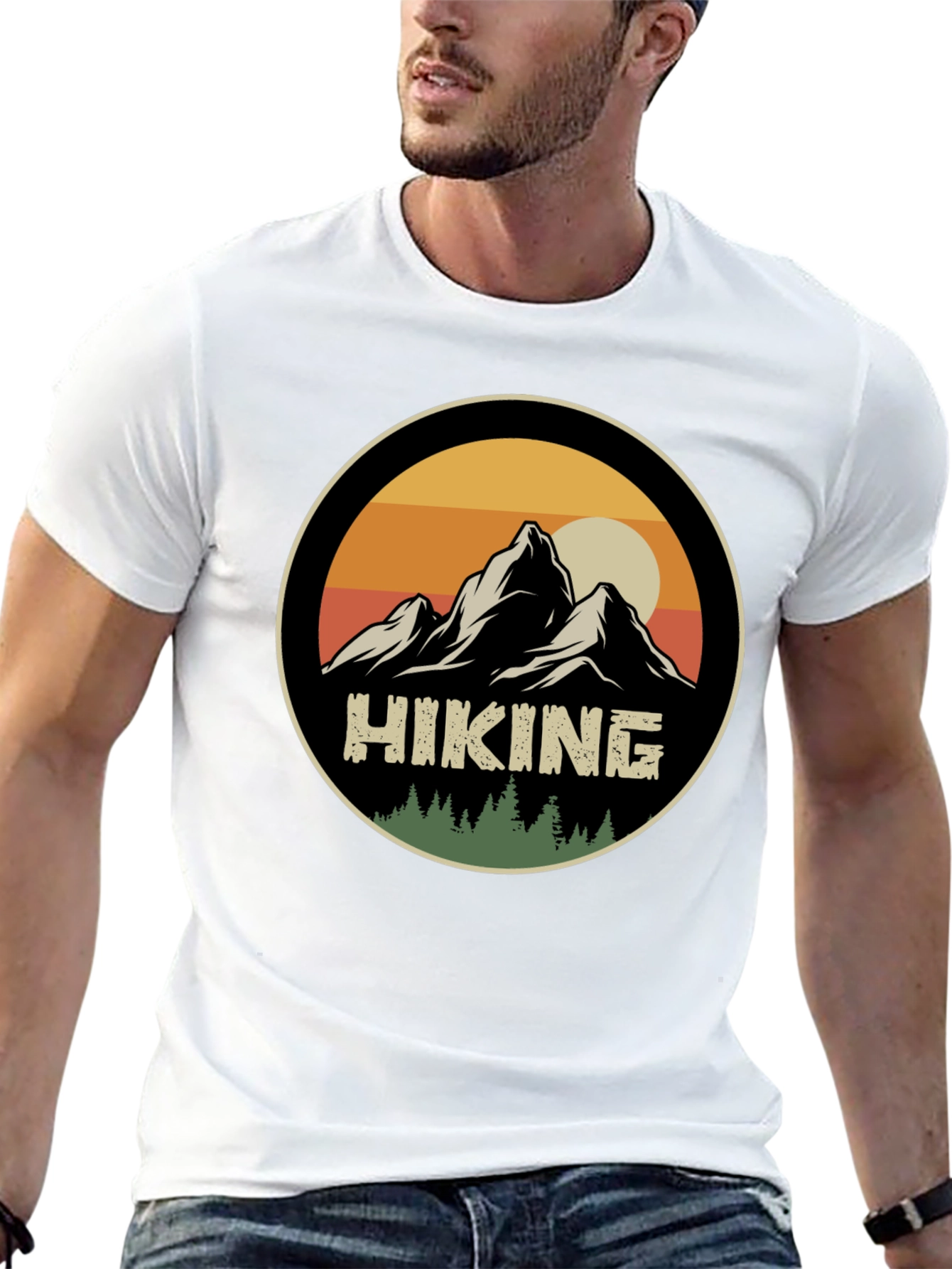 Hiking Adventure T-Shirt - Mountain Graphic Tee