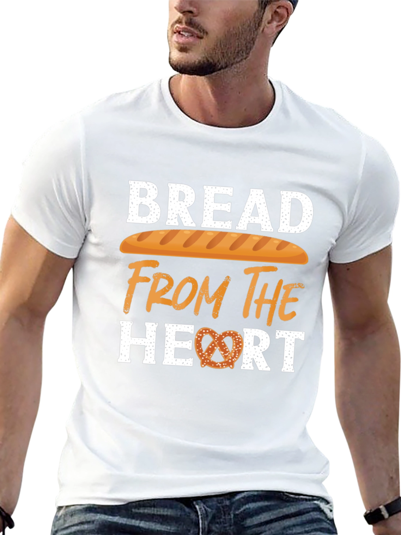 Bread From The Heart Graphic Tee