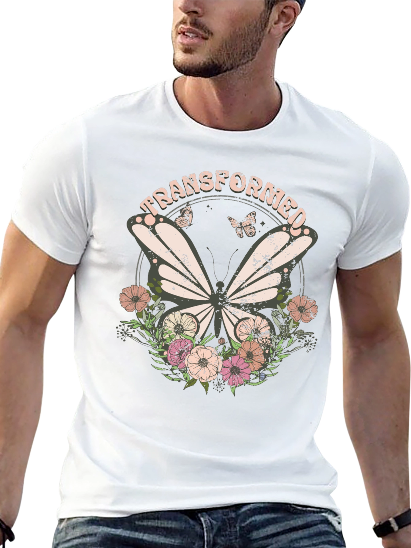 Transformed Butterfly Graphic Tee