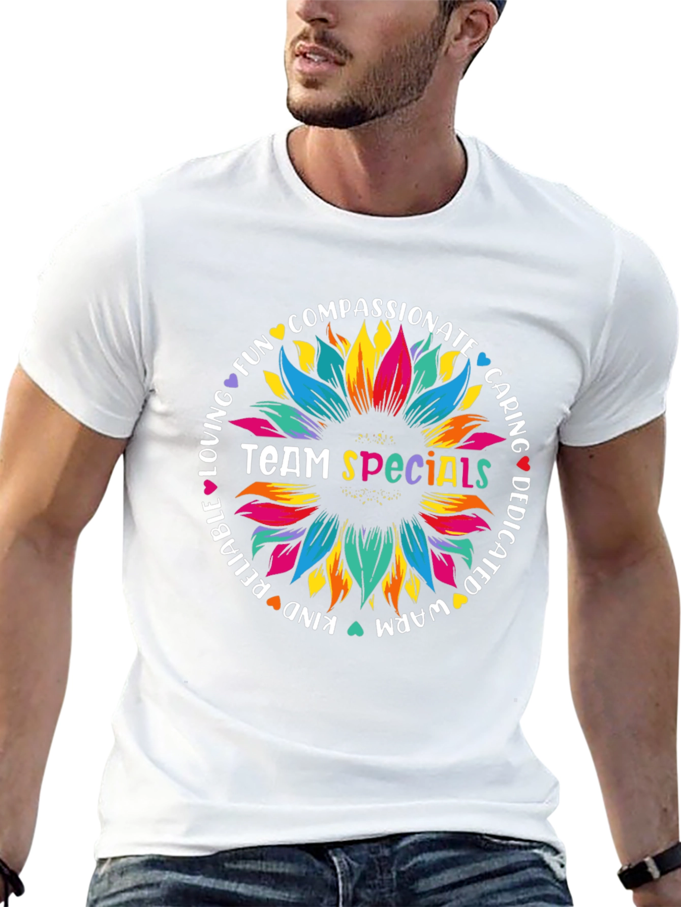Team Specials Sunflower Graphic T-Shirt