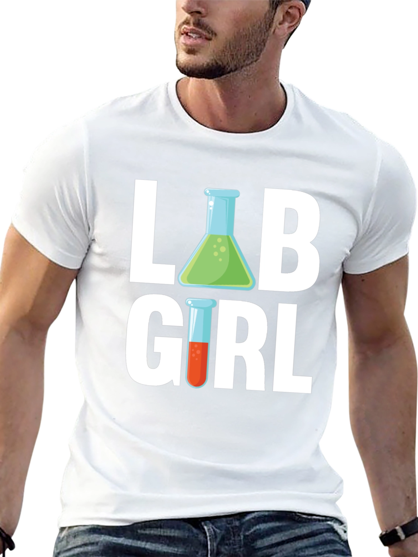 Lab Girl Science T-Shirt - Chemistry Tee
