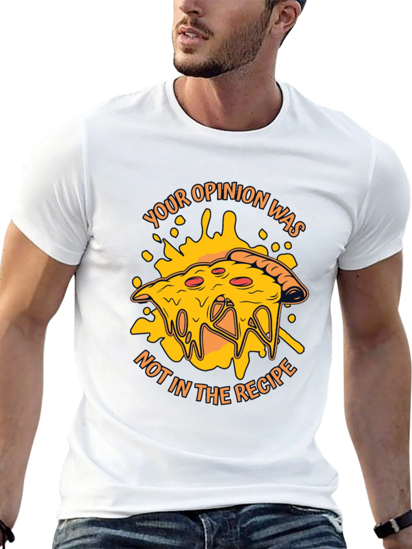 Pizza Opinion T-Shirt - Humorous Graphic Tee