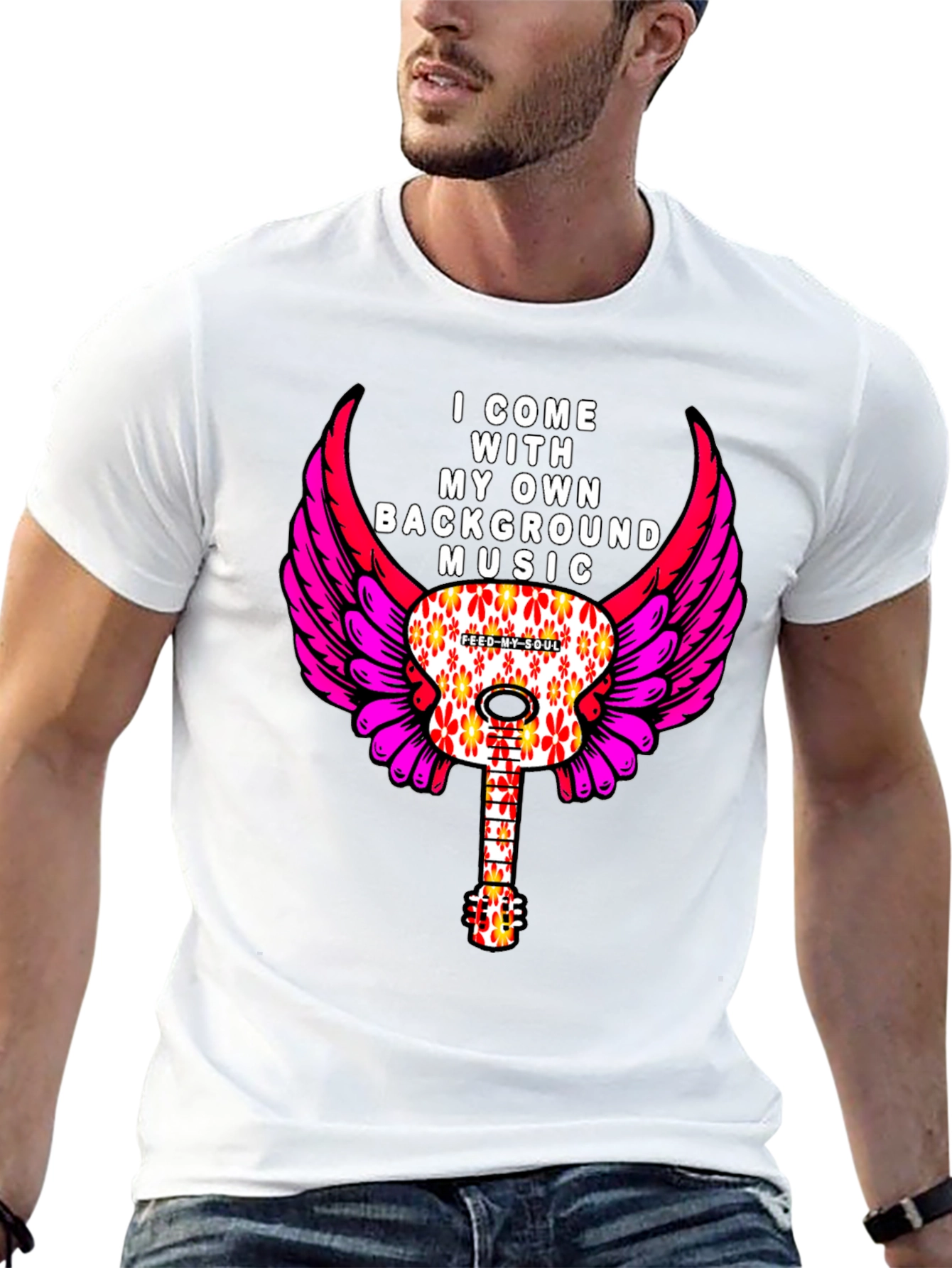 Background Music Graphic Tee