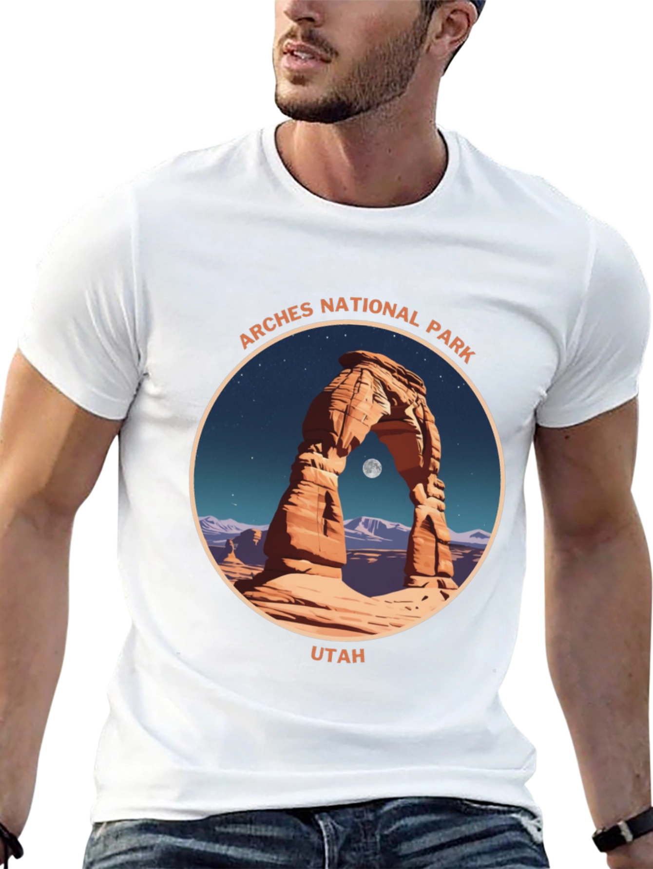 Arches National Park Graphic Tee - Utah Adventure Shirt