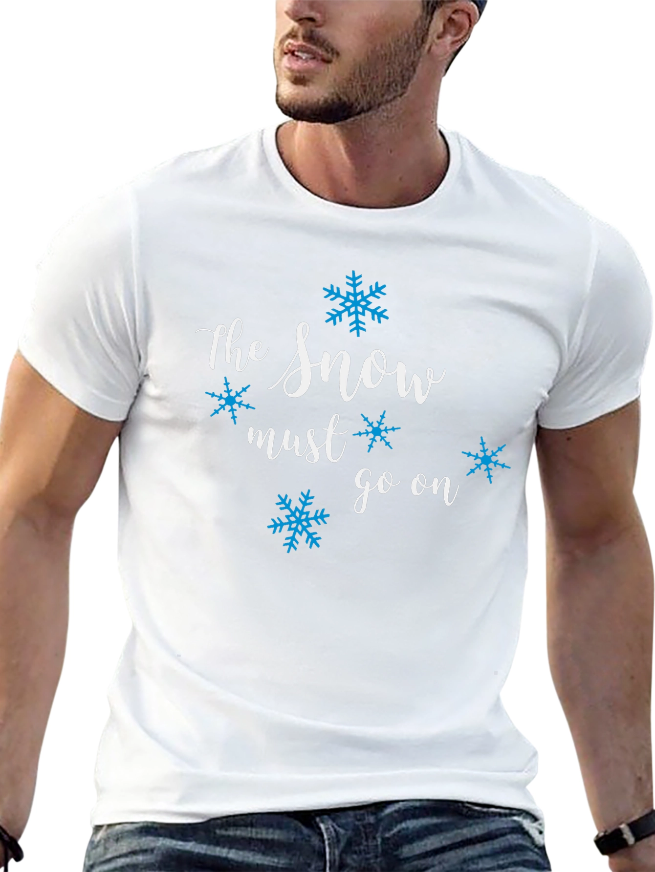 The Snow Must Go On Graphic Tee