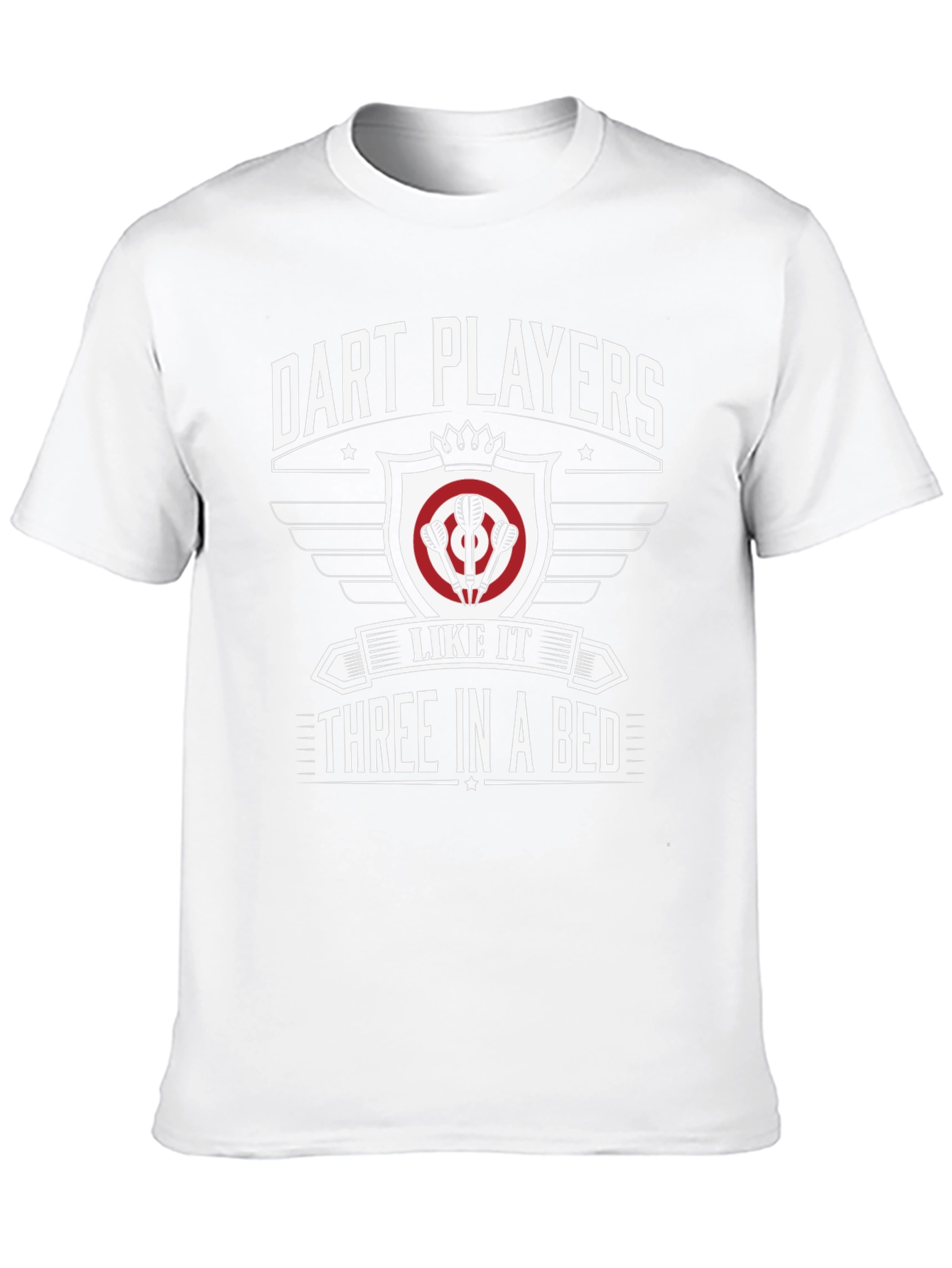 Dart Players Three in a Bed Graphic Tee