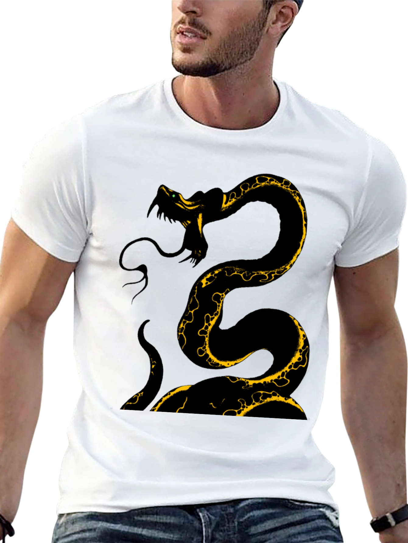 Black Snake Graphic Tee