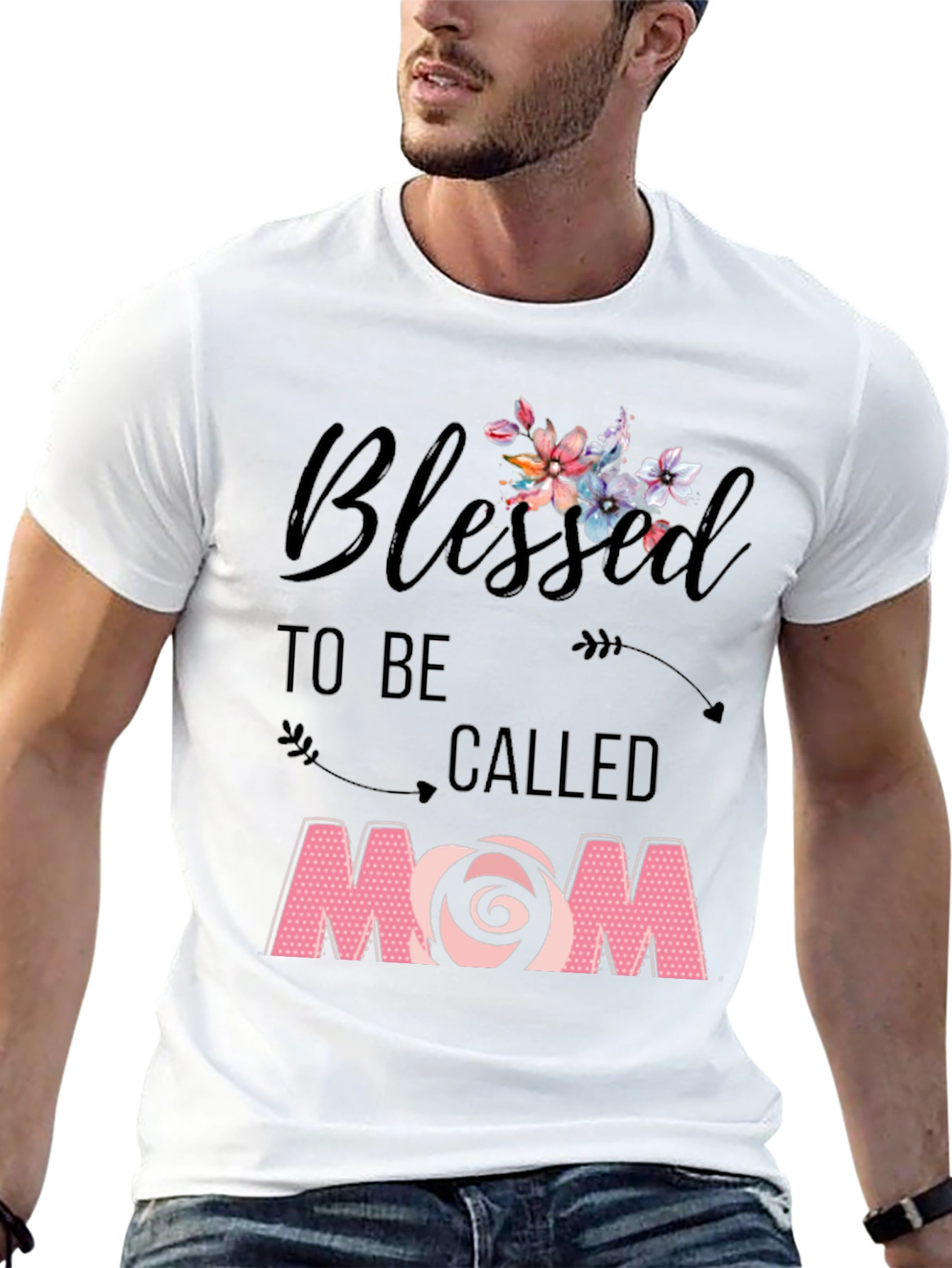 Blessed Mom Graphic Tee - Soft & Stylish