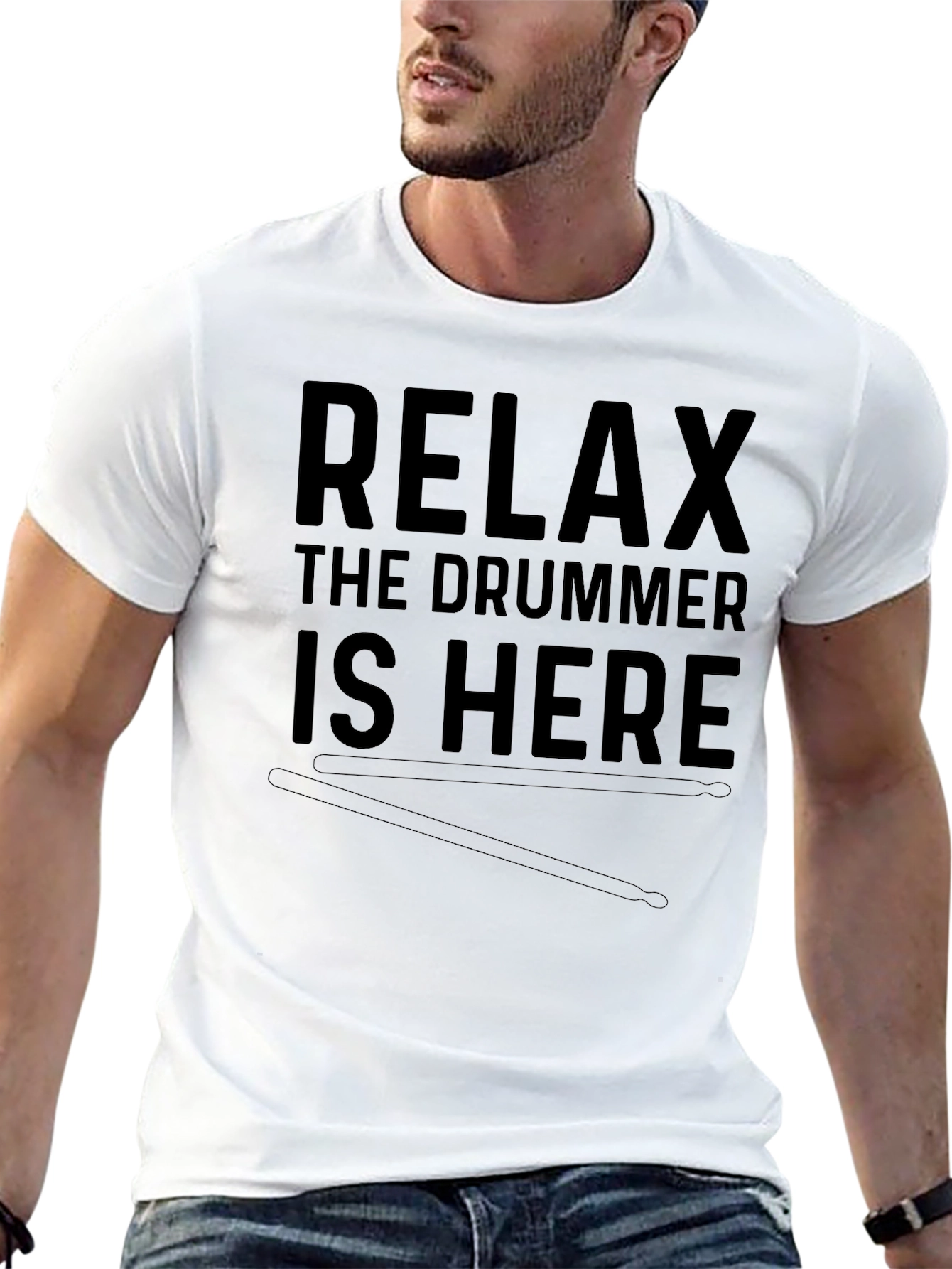 Relax The Drummer Is Here T-Shirt