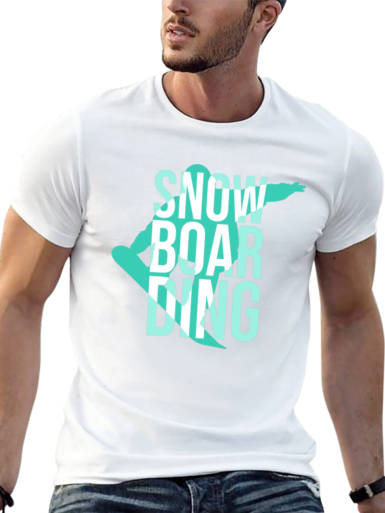Snowboarding Graphic T-Shirt