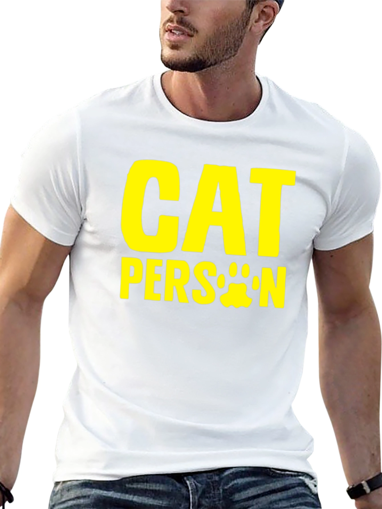 Cat Person T-Shirt - Funny Pet Lover Tee