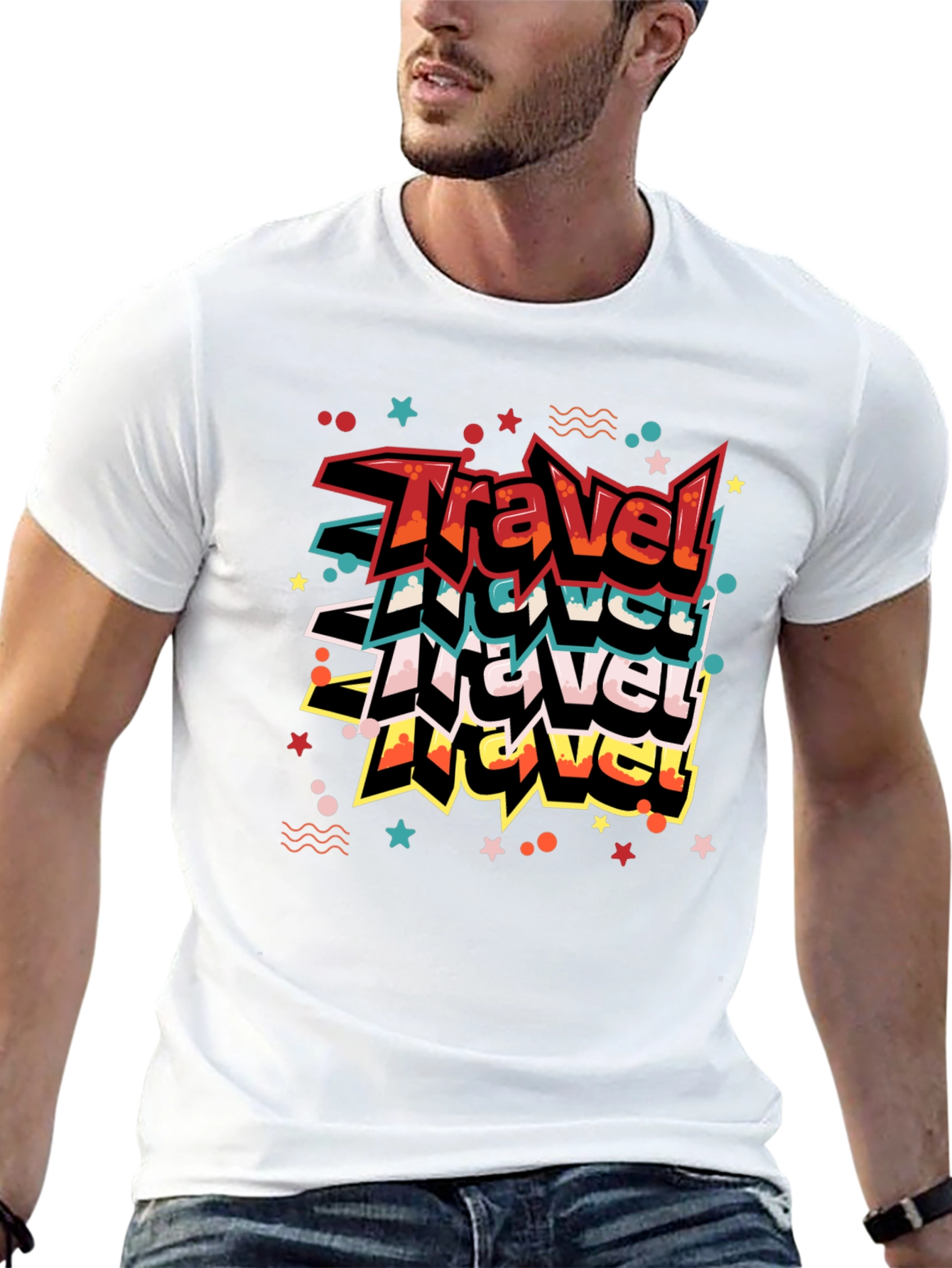 Travel T-Shirt - Stylish Adventure Tee for Men