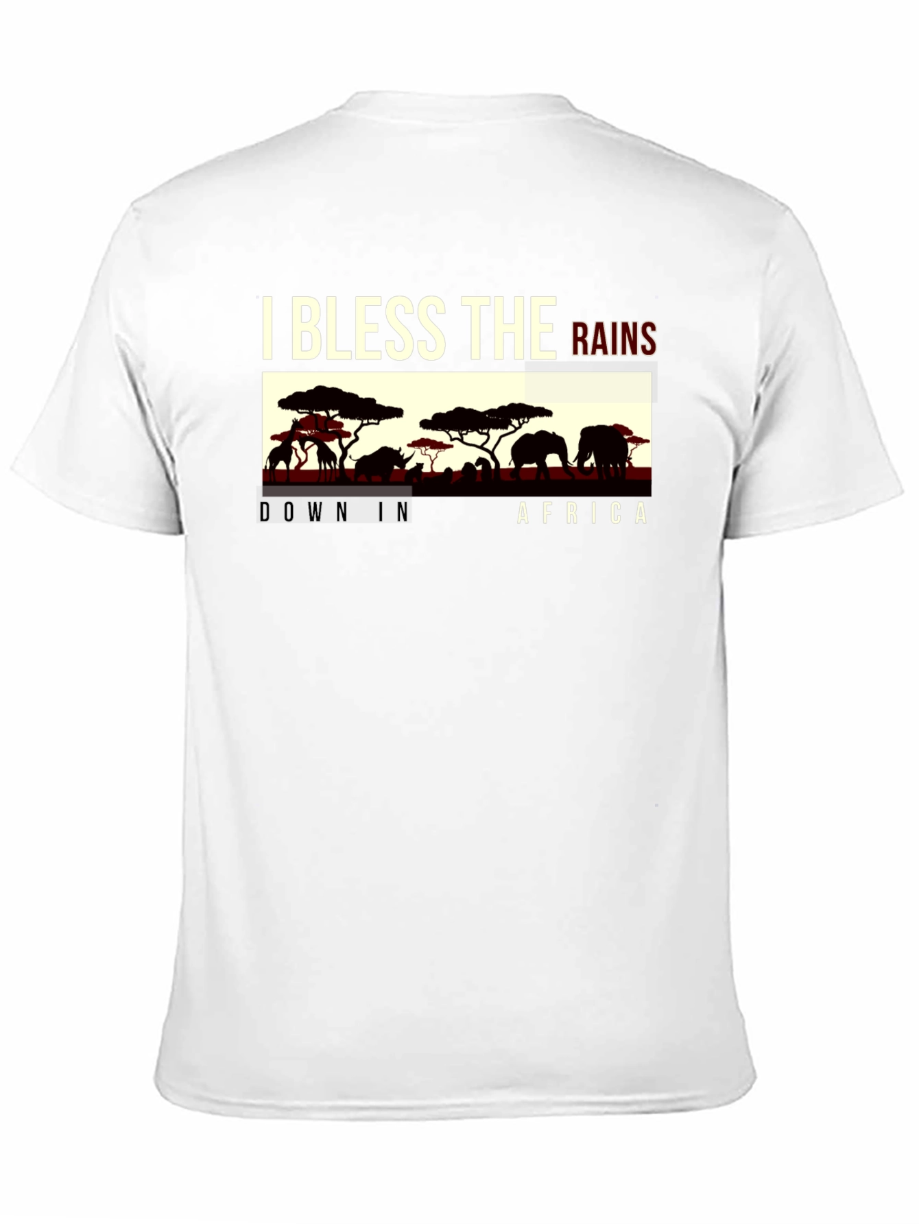 I Bless The Rains Africa Graphic T-Shirt